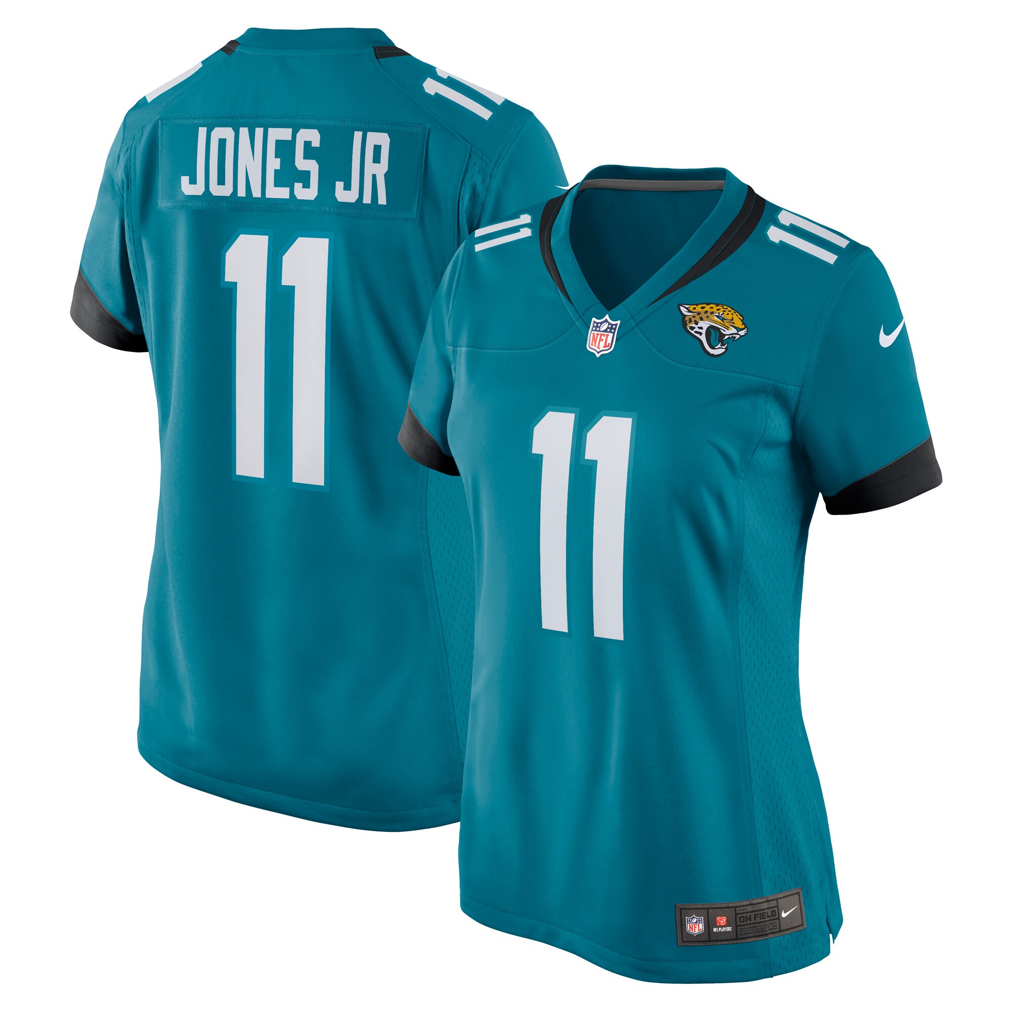 Marvin Jones Jr. Jacksonville Jaguars  Women's Game Jersey - Teal