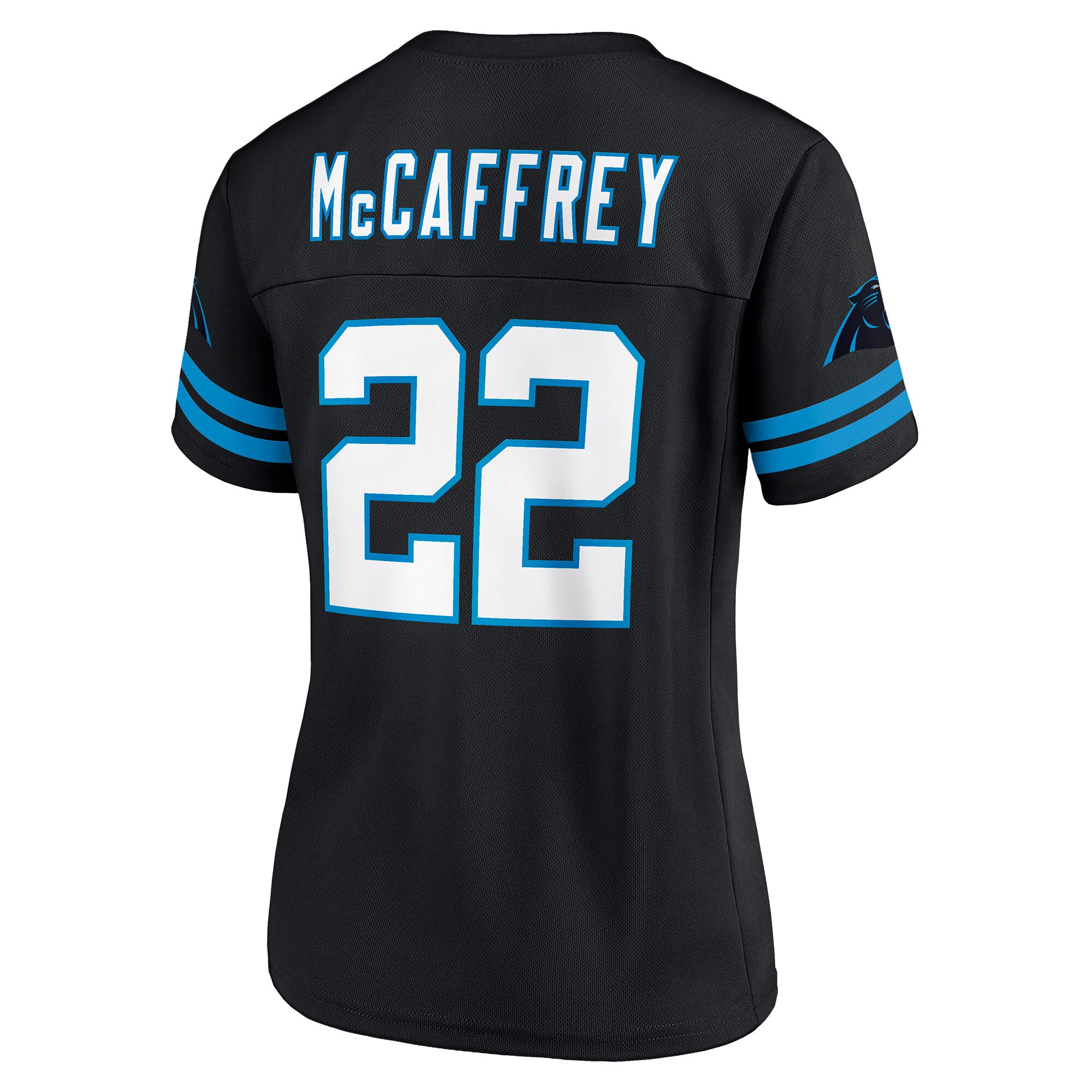 Women's Christian McCaffrey Black Carolina Panthers Game Time Player Jersey