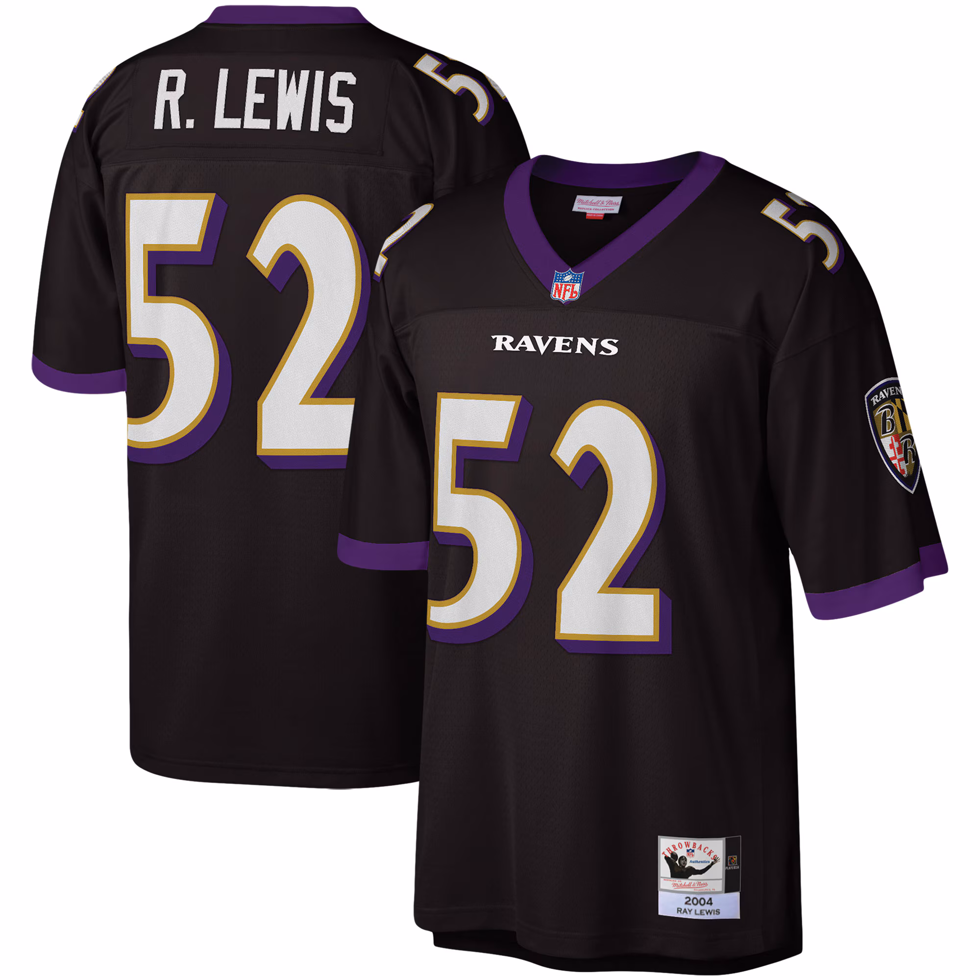 Ray Lewis Baltimore Ravens Legacy Replica Jersey - Purple