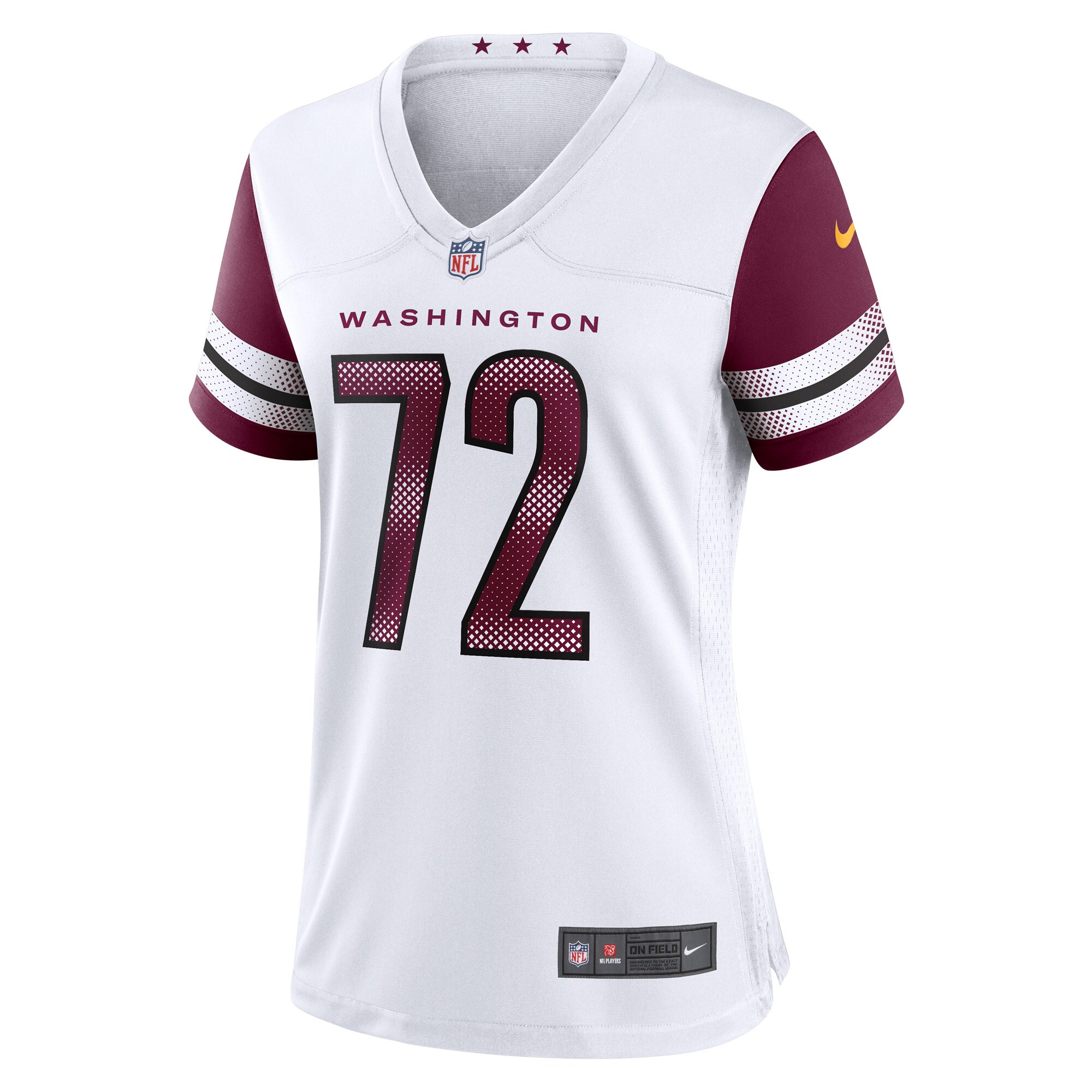 Charles Leno Jr. Washington Commanders  Women's Away Game Player Jersey - White