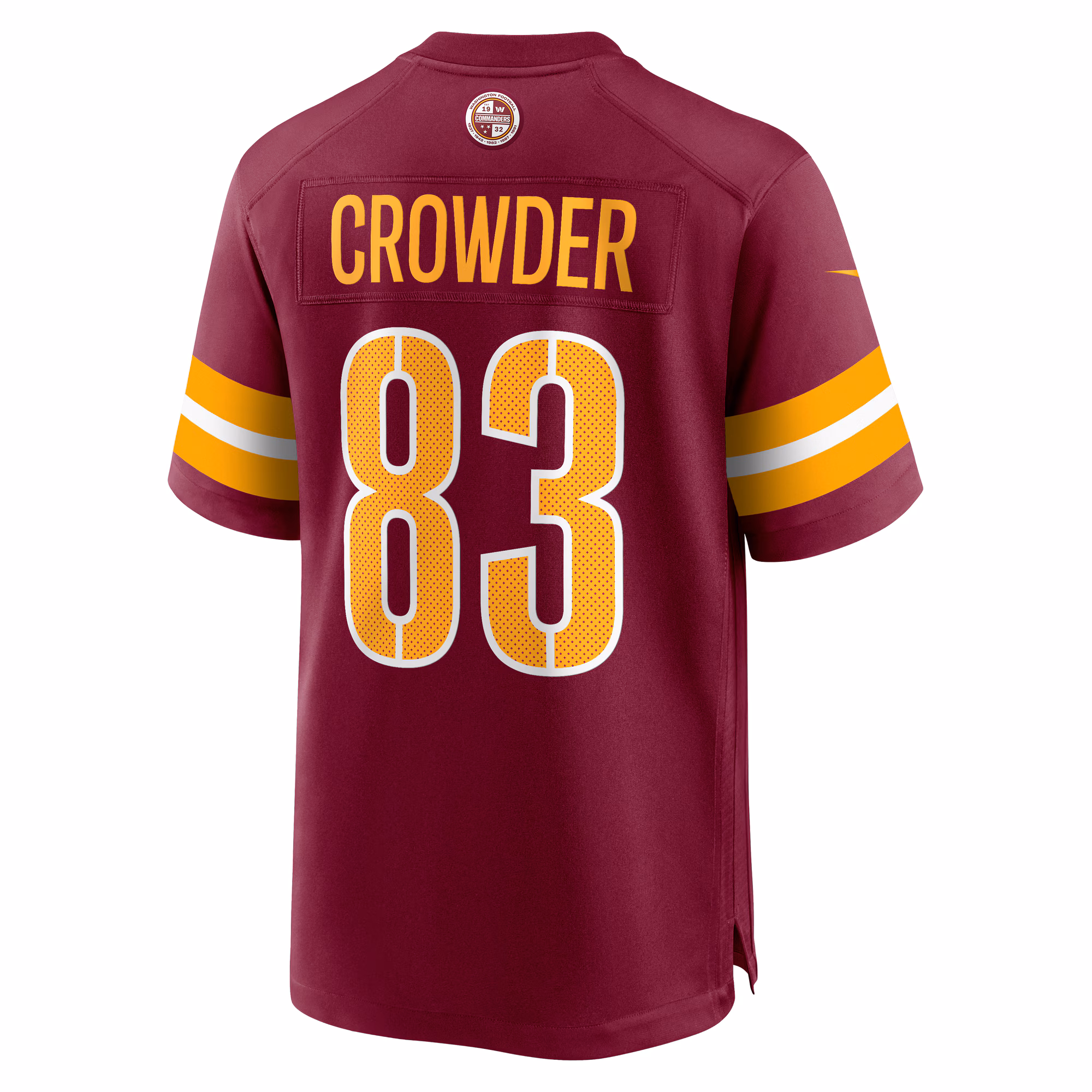 Jamison Crowder Washington Commanders  Game Jersey -  Burgundy
