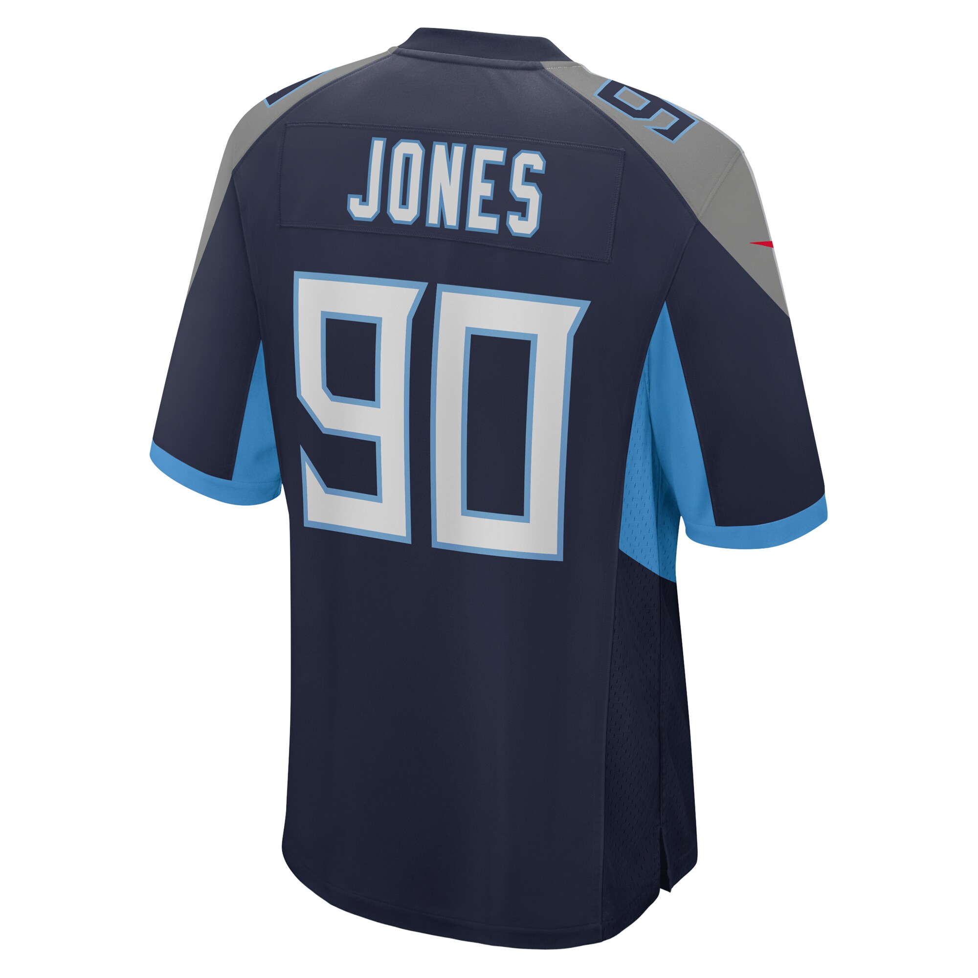 DaQuan Jones Tennessee Titans  Game Jersey - Navy