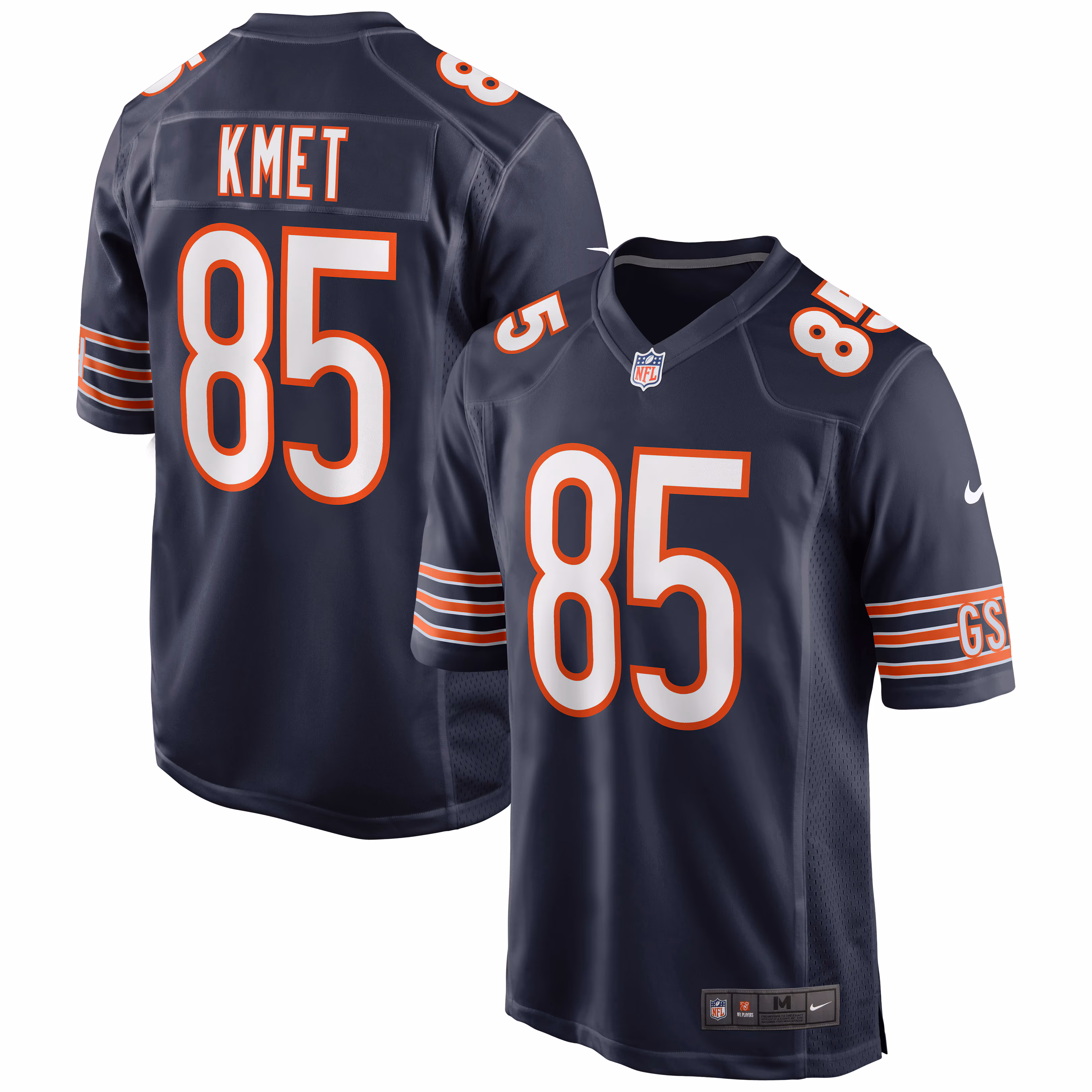 Cole Kmet Chicago Bears Player Game Jersey - Navy