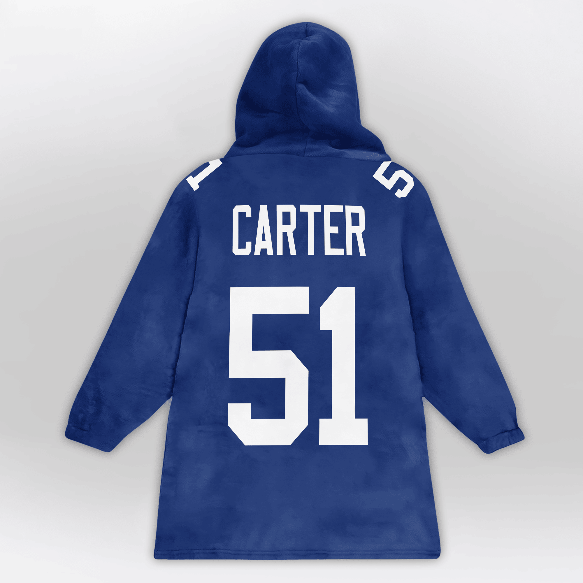 Kid A.C 51 New York G Football Unisex Blanket Hoodie