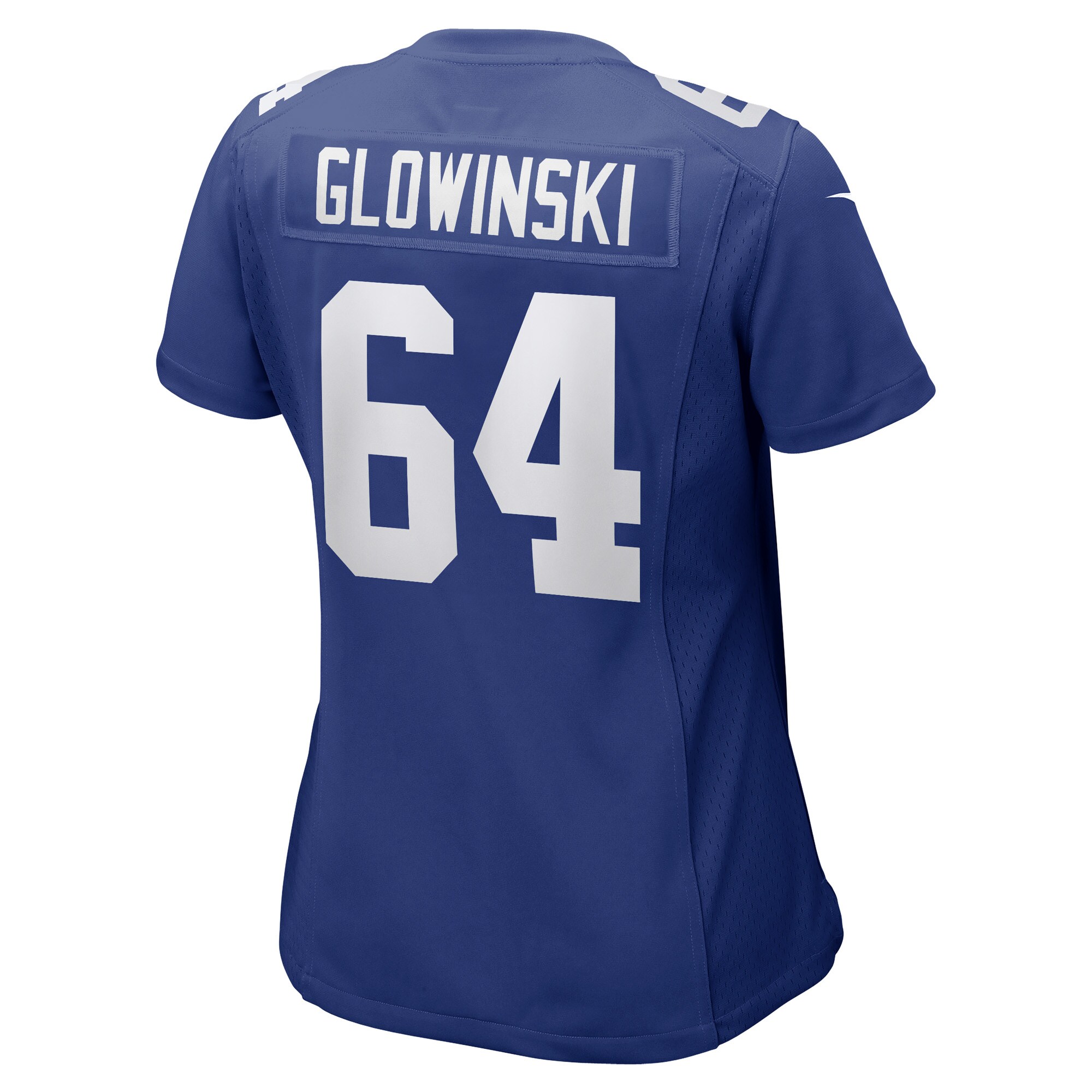 Mark Glowinski New York Giants Women's Game Player Jersey - Royal