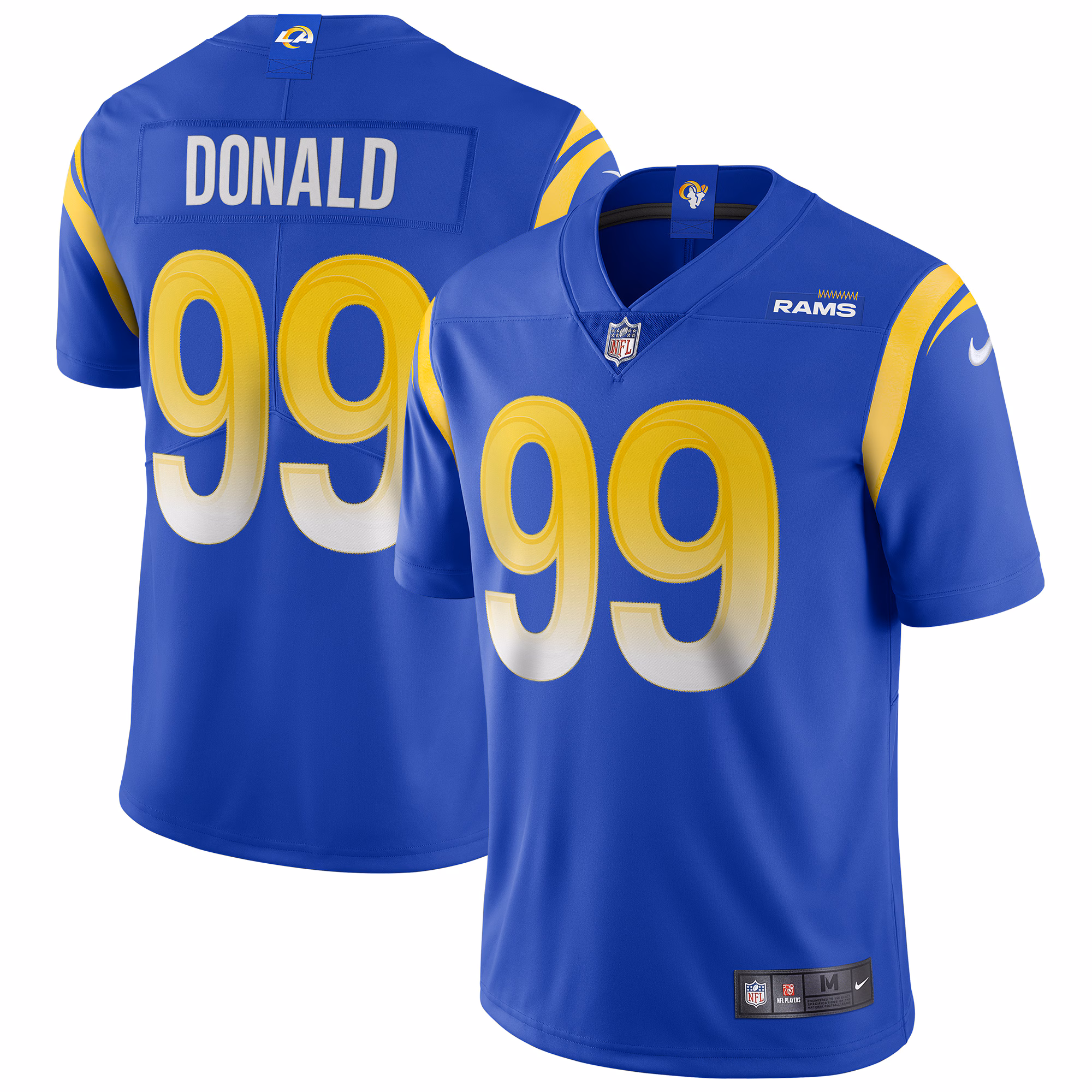 Aaron Donald Los Angeles Rams Alternate Vapor Limited Jersey - White