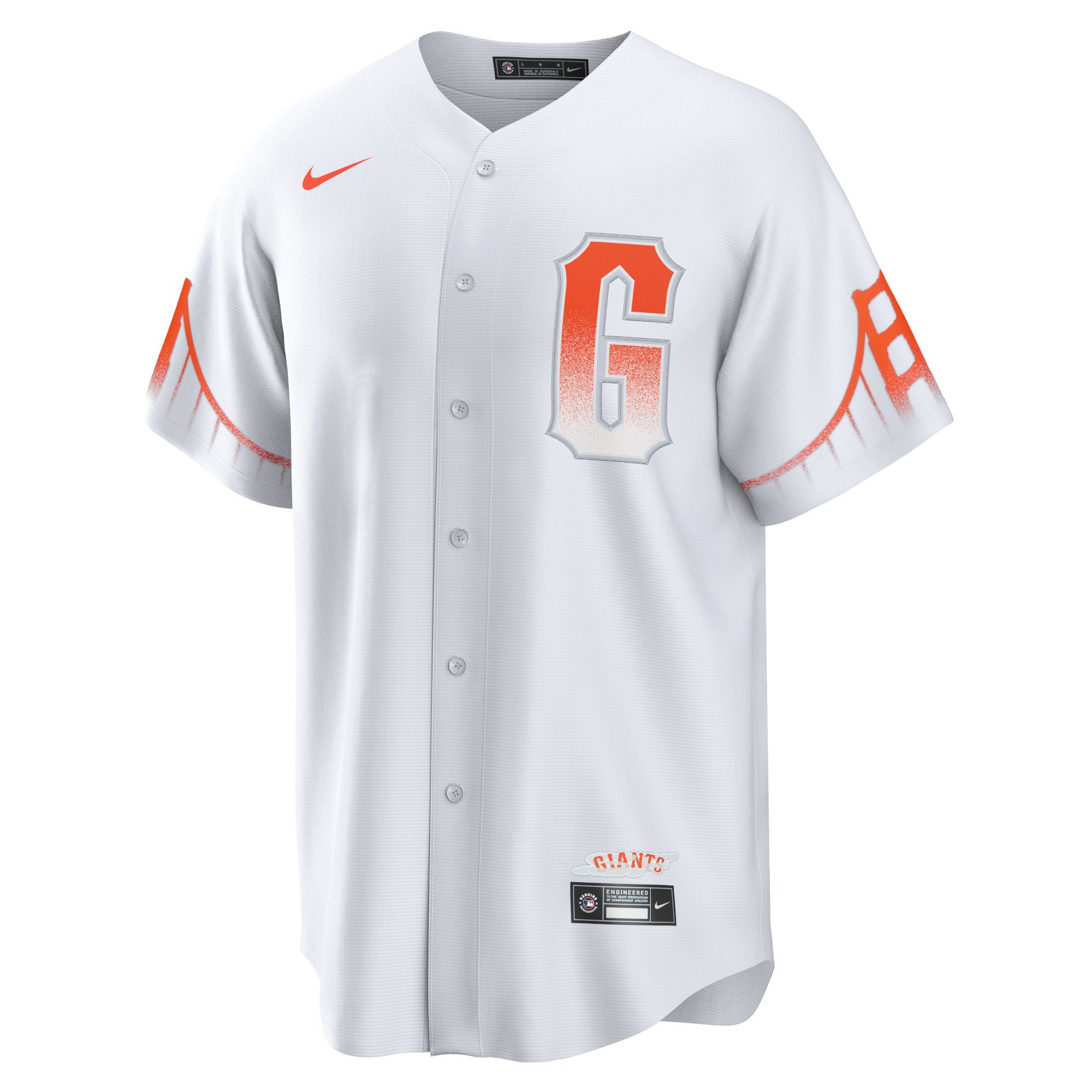Men's San Francisco Giants Mike Yastrzemski  White City Connect Replica Player Jersey