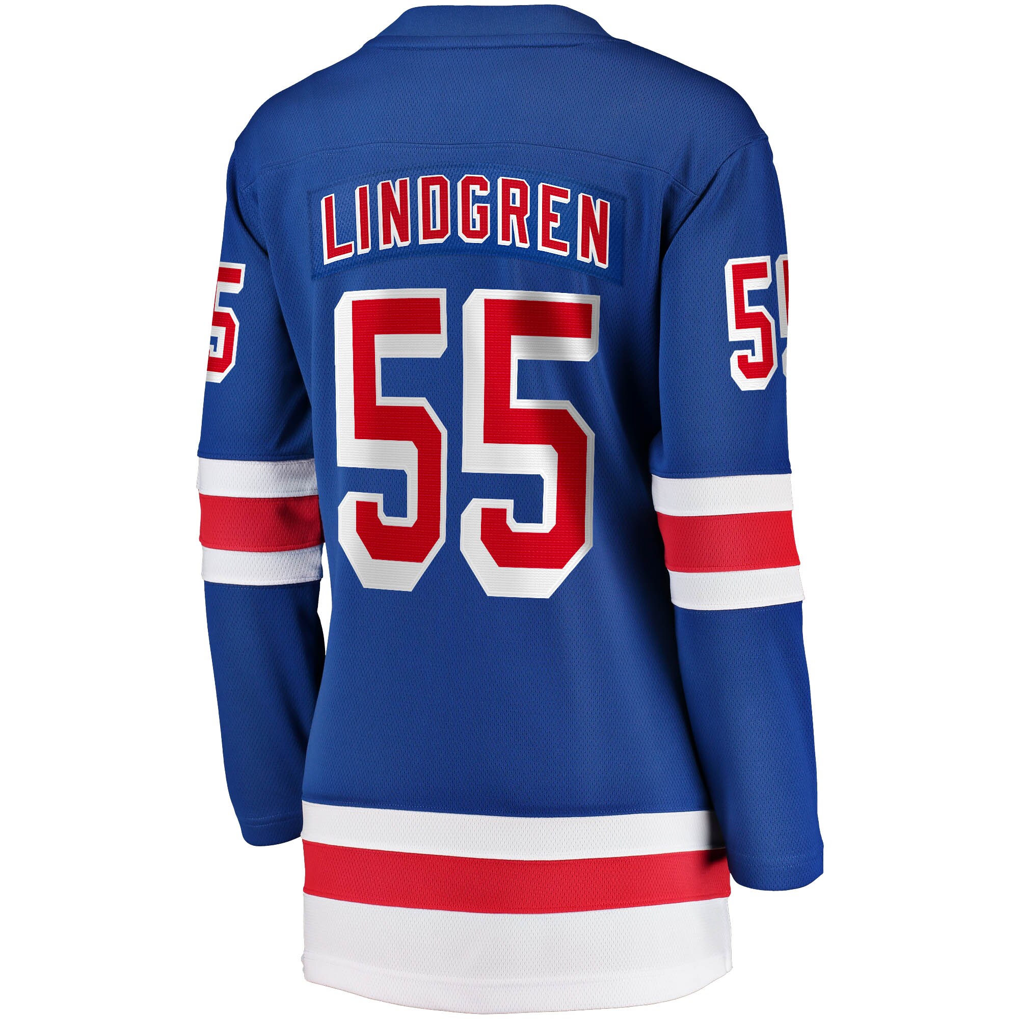 Ryan Lindgren New York Rangers Women's 2017/18 Home Breakaway Jersey - Blue