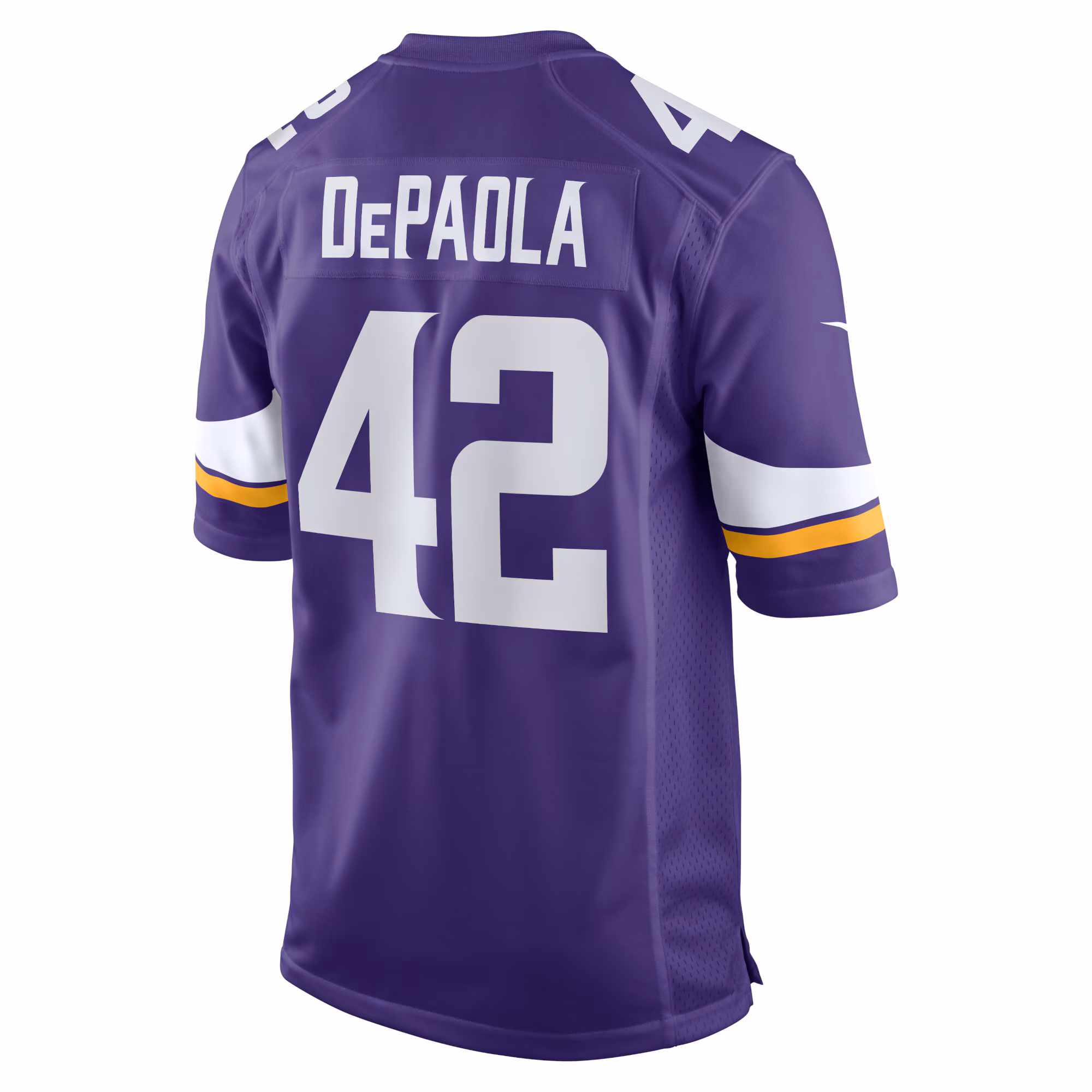 Andrew DePaola Minnesota Vikings Game Jersey - Purple