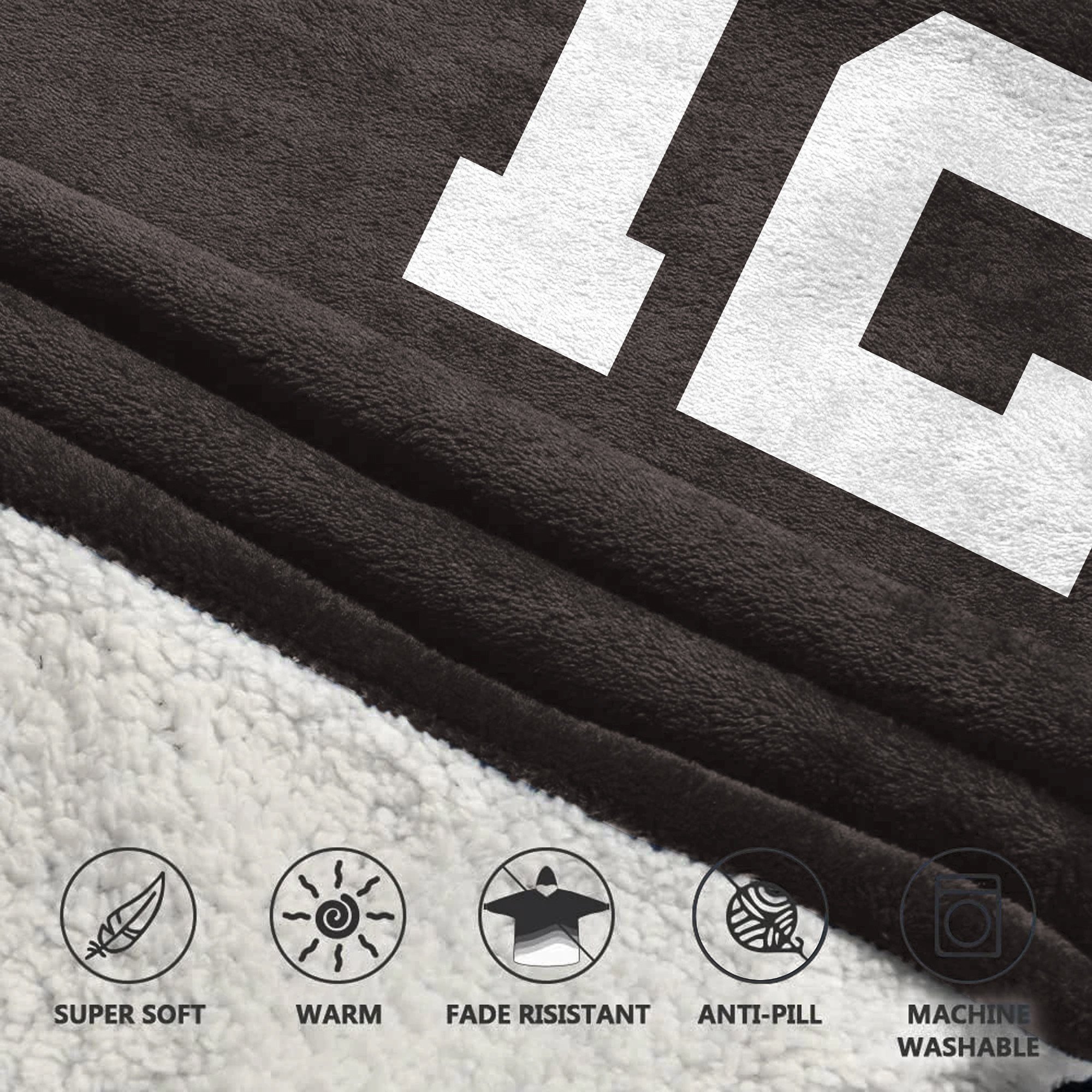 Adult M.G 94 Cleveland Football Unisex Blanket Hoodie