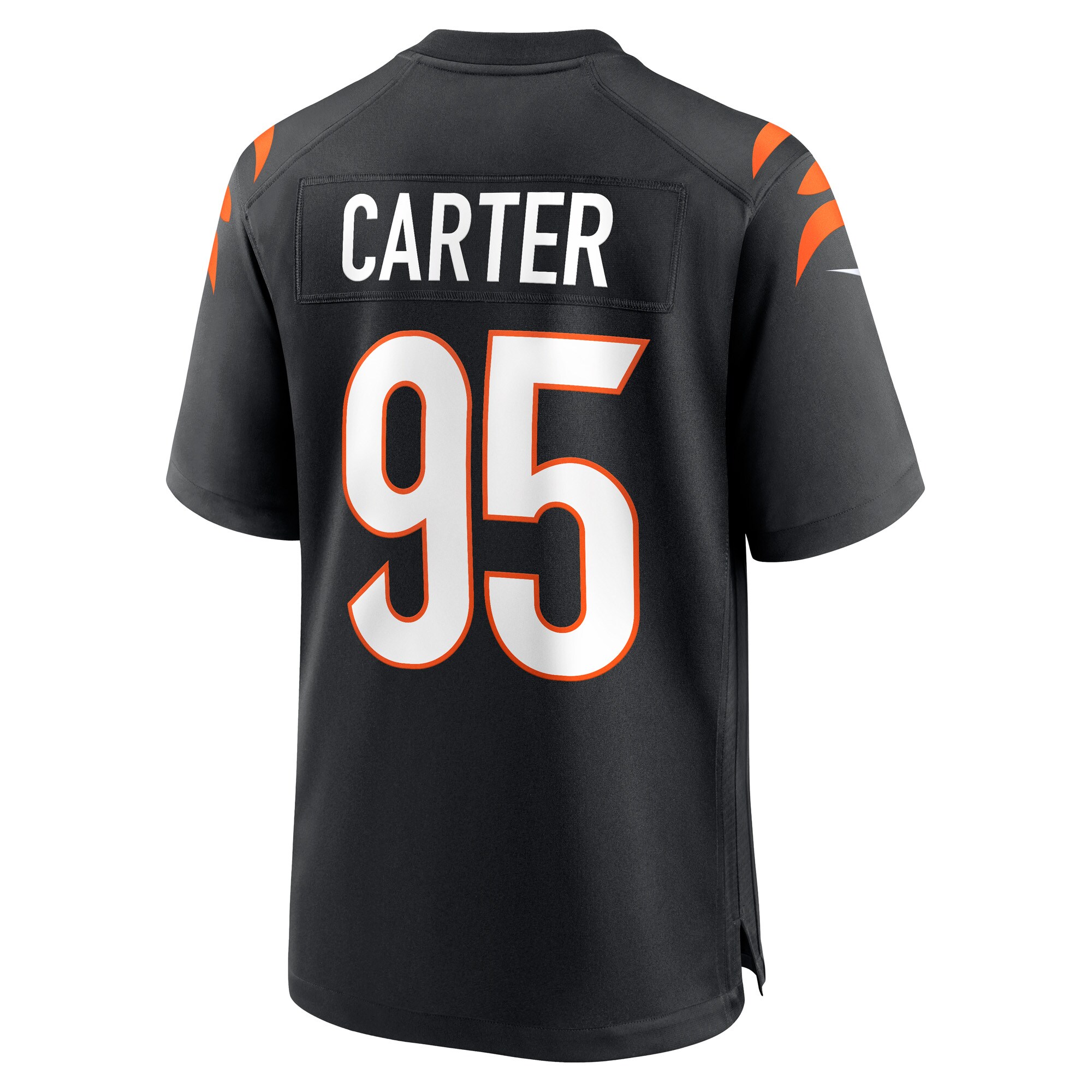 Zach Carter Cincinnati Bengals Game Player Jersey - Black