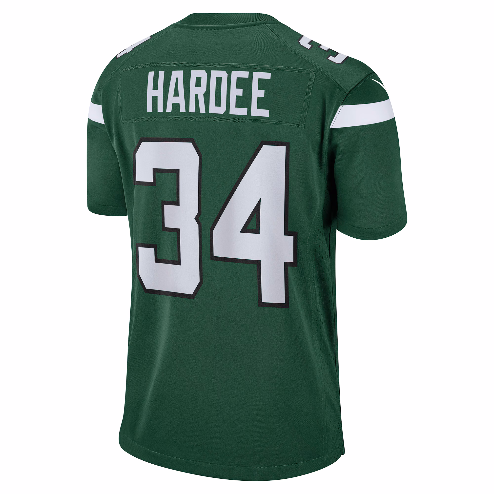 Justin Hardee New York Jets Game Jersey - Gotham Green