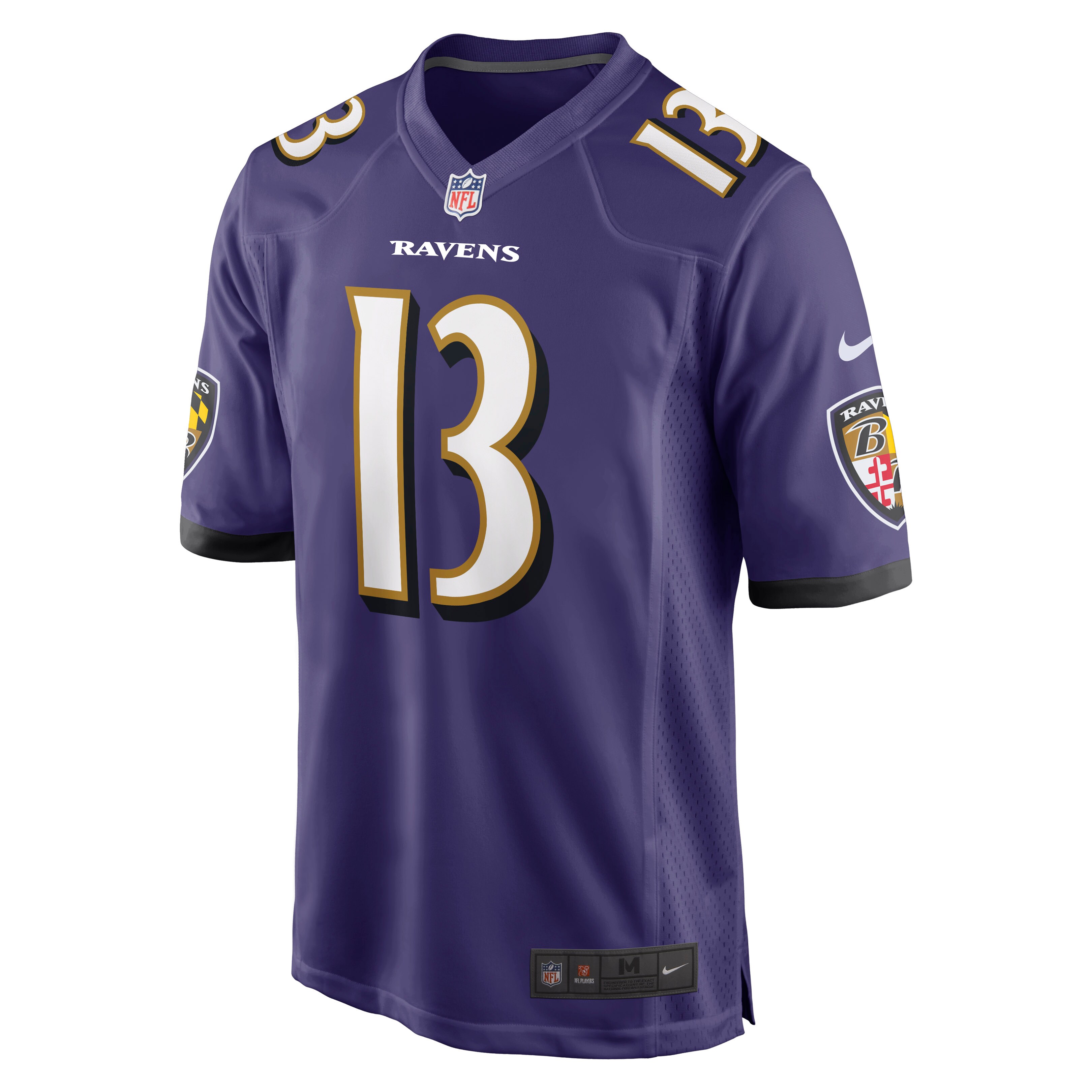 Devin Duvernay Baltimore Ravens  Game Jersey - Purple