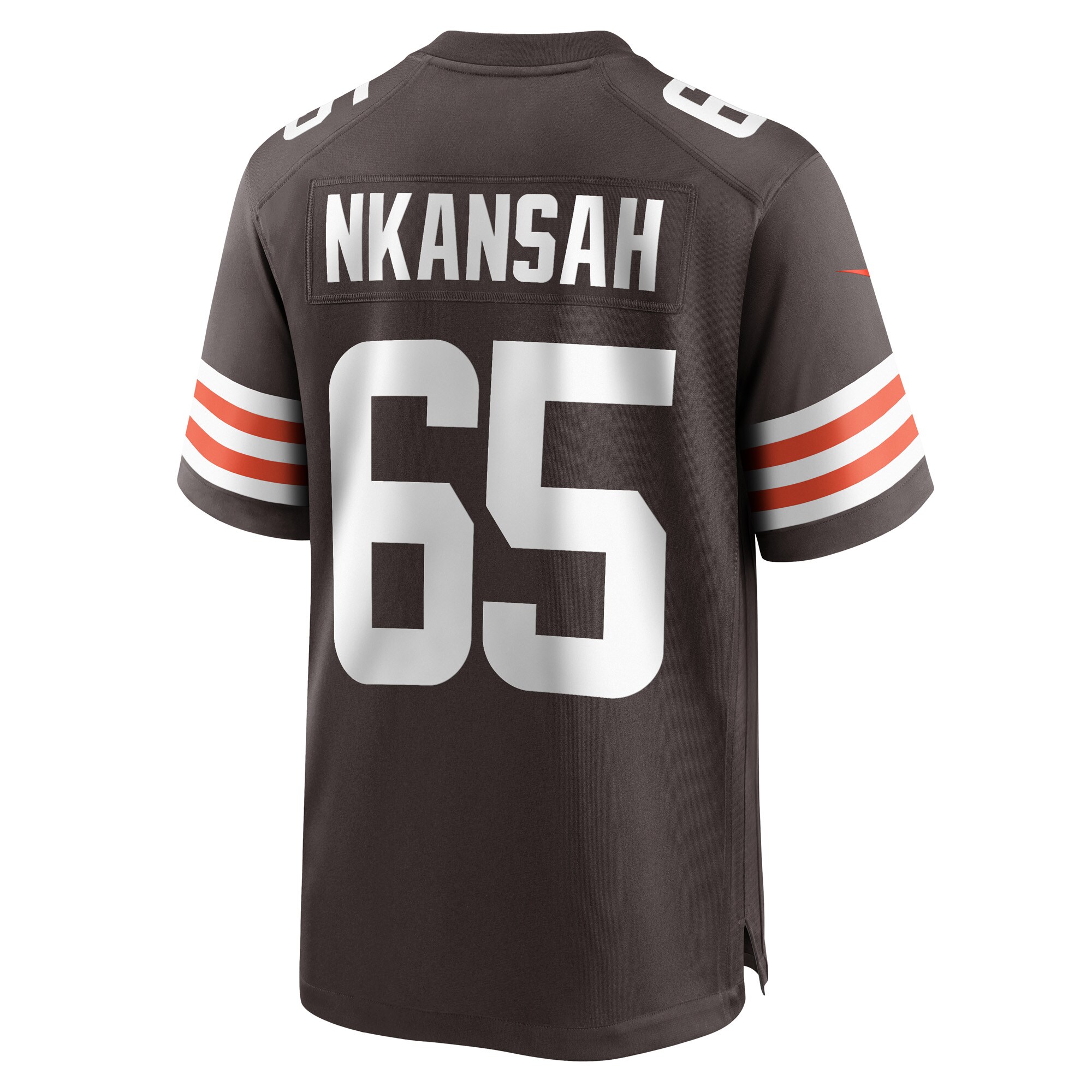 Elijah Nkansah Cleveland Browns  Game Player Jersey - Brown