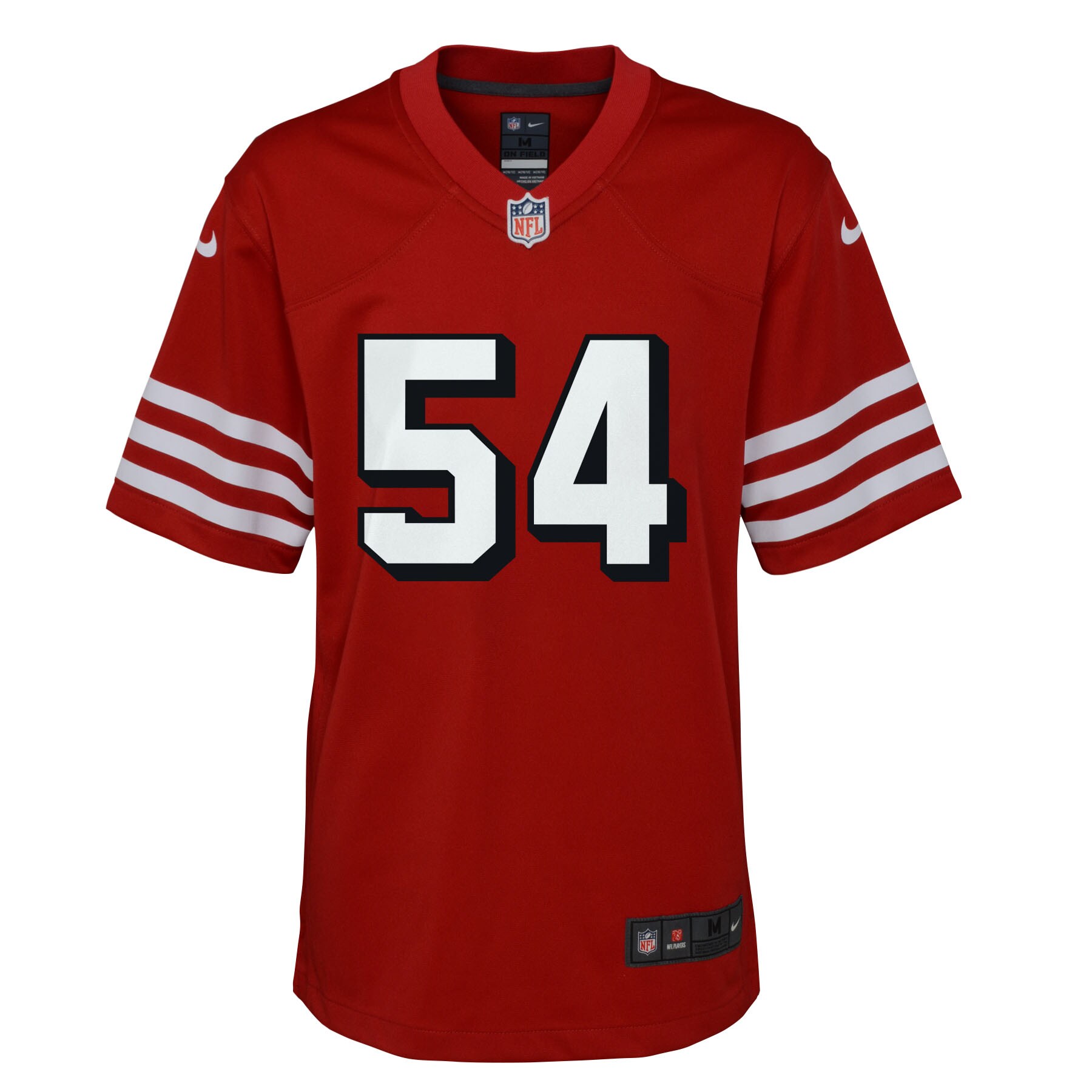 Fred Warner San Francisco 49ers  Youth Alternate Game Jersey - Scarlet