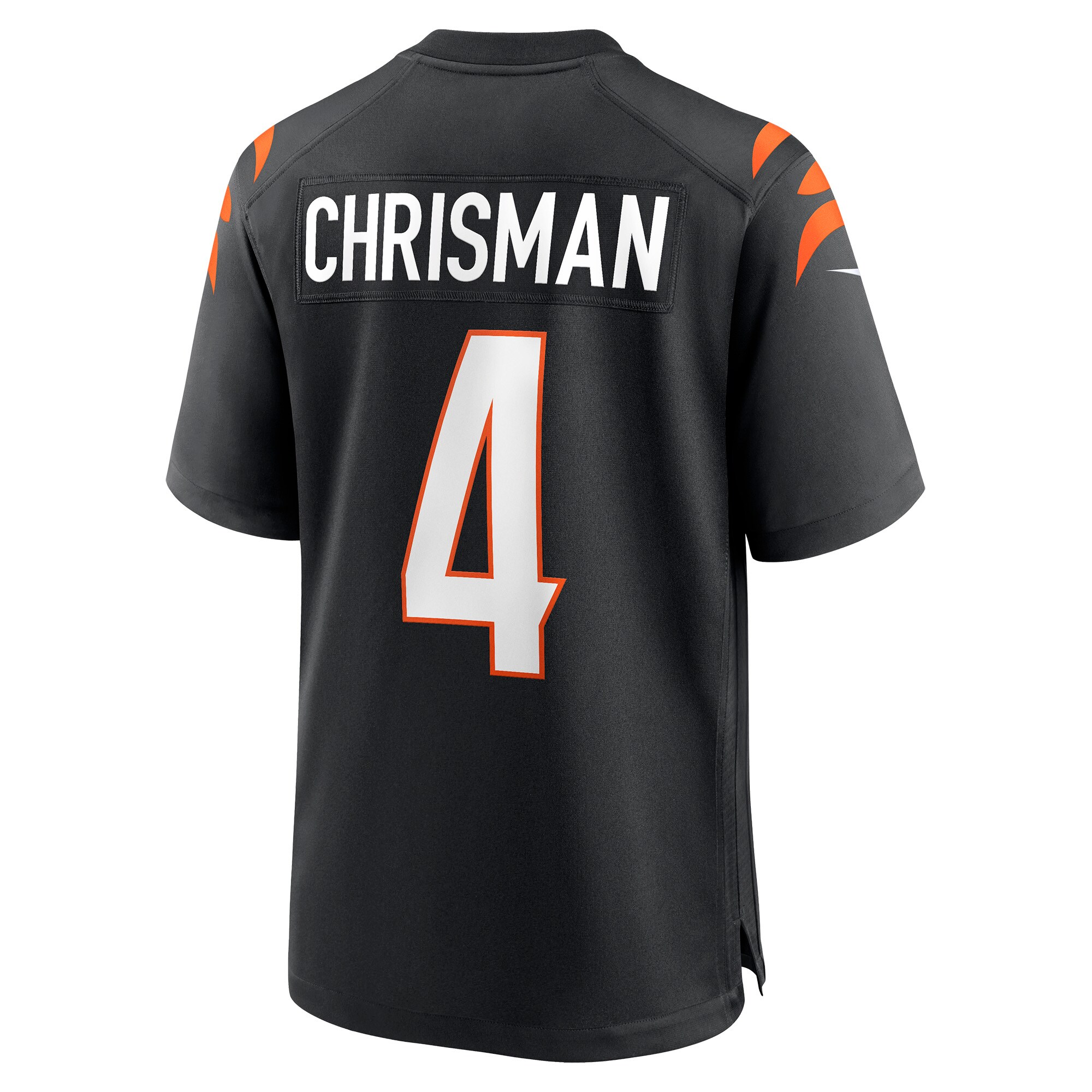 Drue Chrisman Cincinnati Bengals  Game Jersey - Black