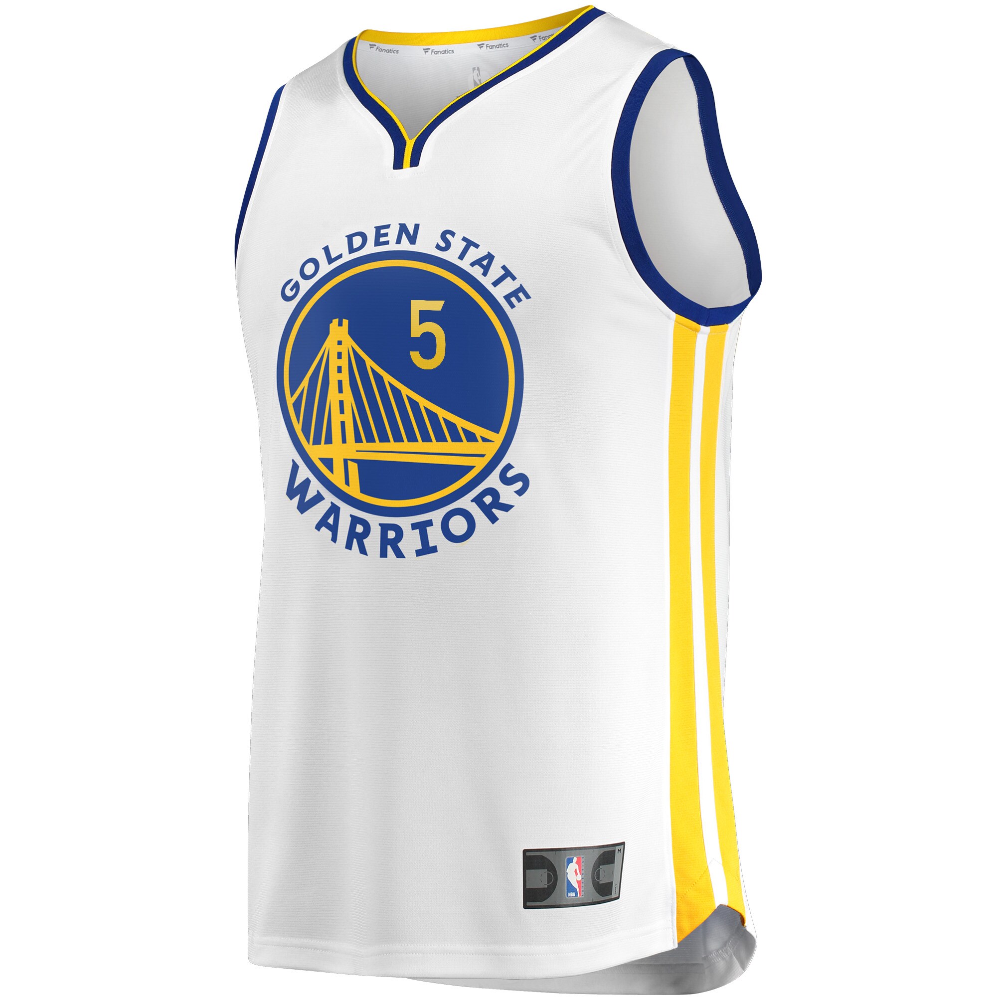 Kevon Looney Golden State Warriors  Fast Break Player Replica Jersey - Association Edition - White