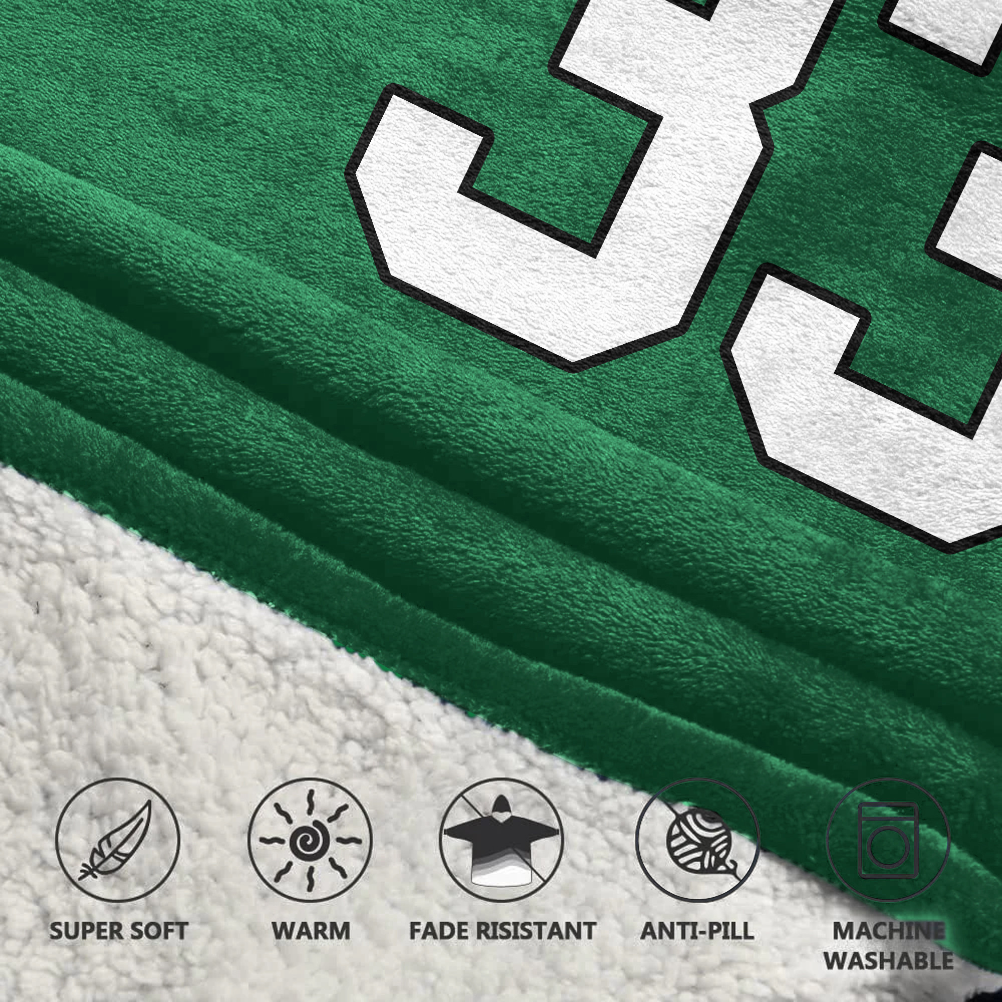 Kid C.D 33 Philadelphia Football Unisex Blanket Hoodie