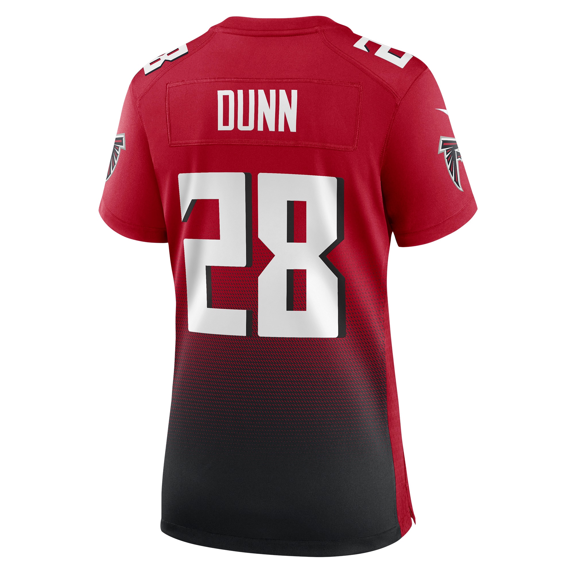 Warrick Dunn Atlanta Falcons Women's Retired Game Jersey - Red