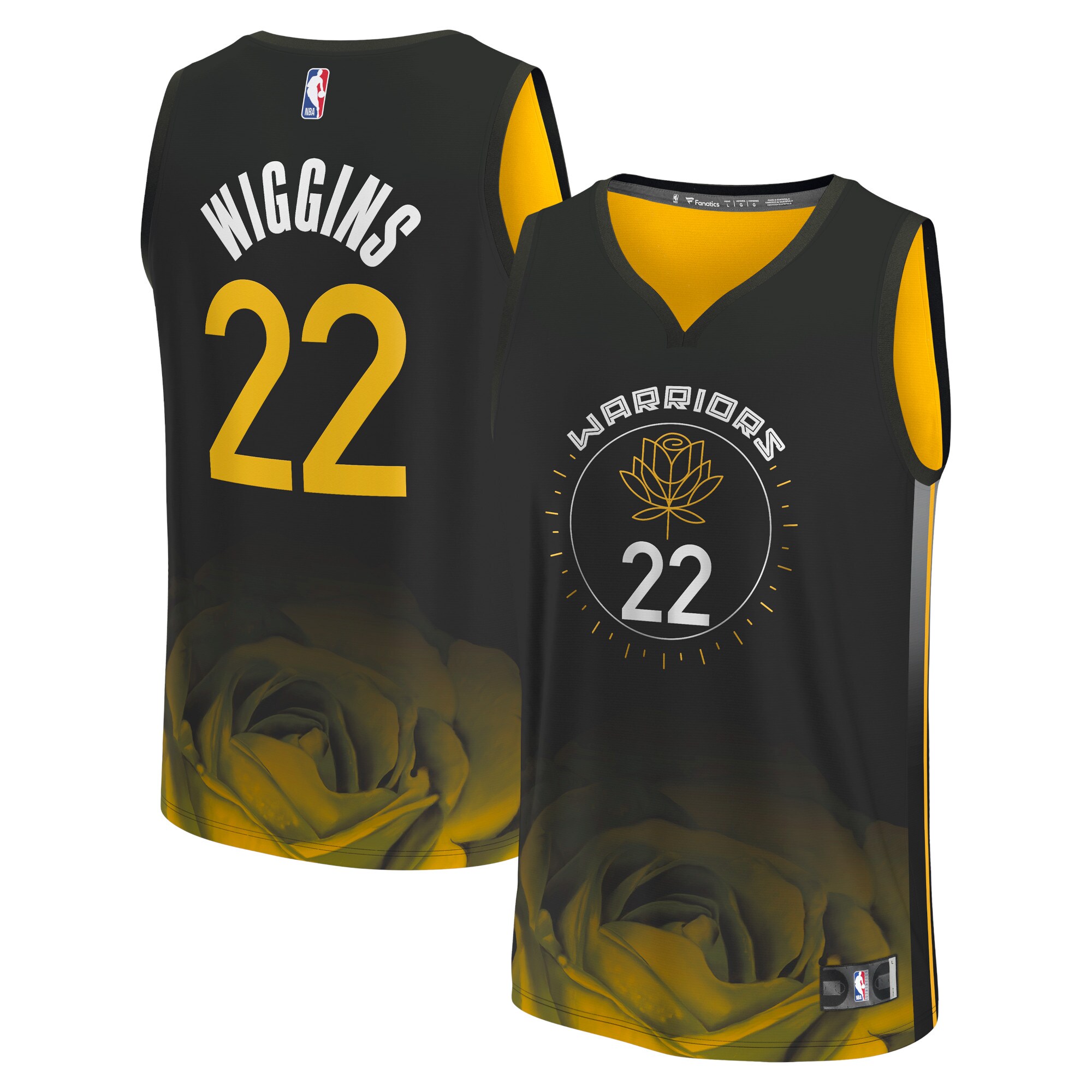Andrew Wiggins Golden State Warriors  2022/23 Fastbreak Jersey - City Edition - Black