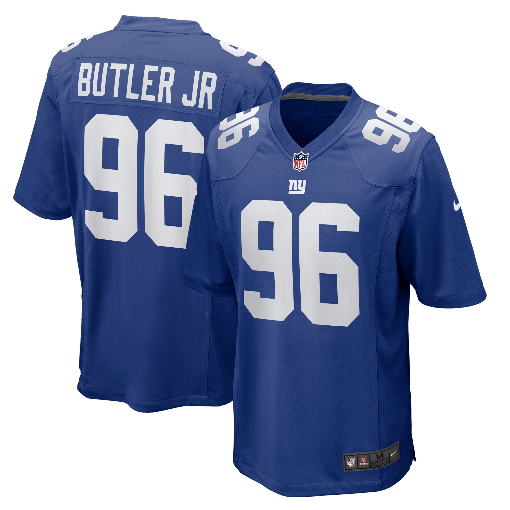 Vernon Butler Jr. New York Giants Team Game Jersey - Royal
