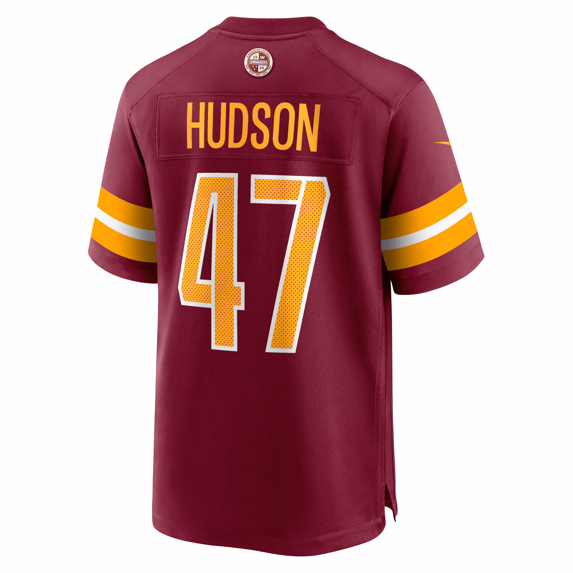 Khaleke Hudson Washington Commanders  Game Jersey -  Burgundy