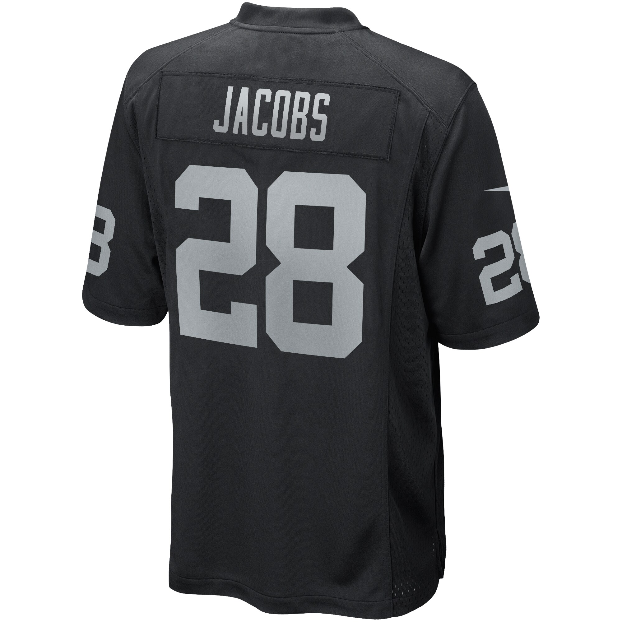 Josh Jacobs Las Vegas Raiders  Game Player Jersey - Black