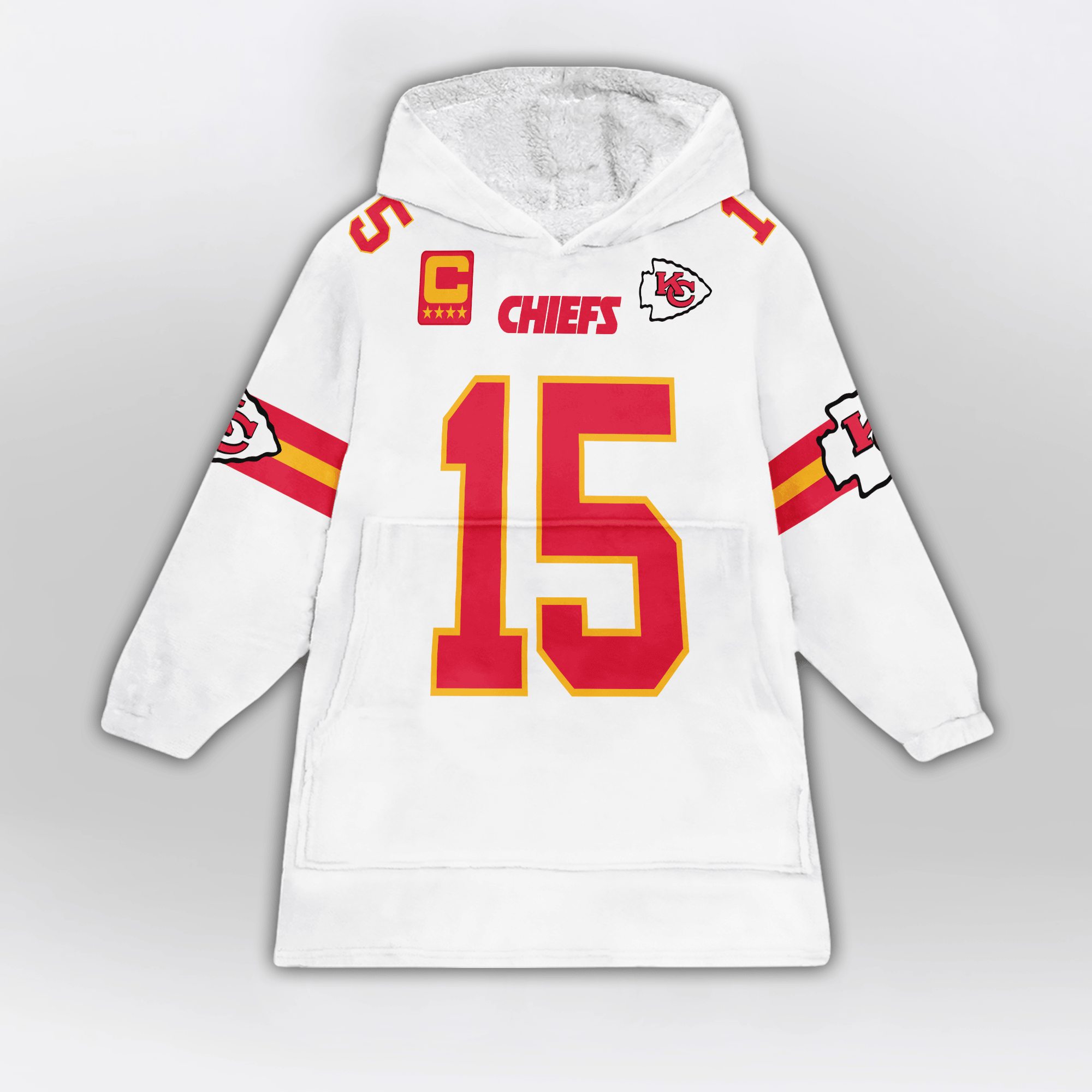 P.M 15 Kansas City Football Unisex Blanket Hoodie