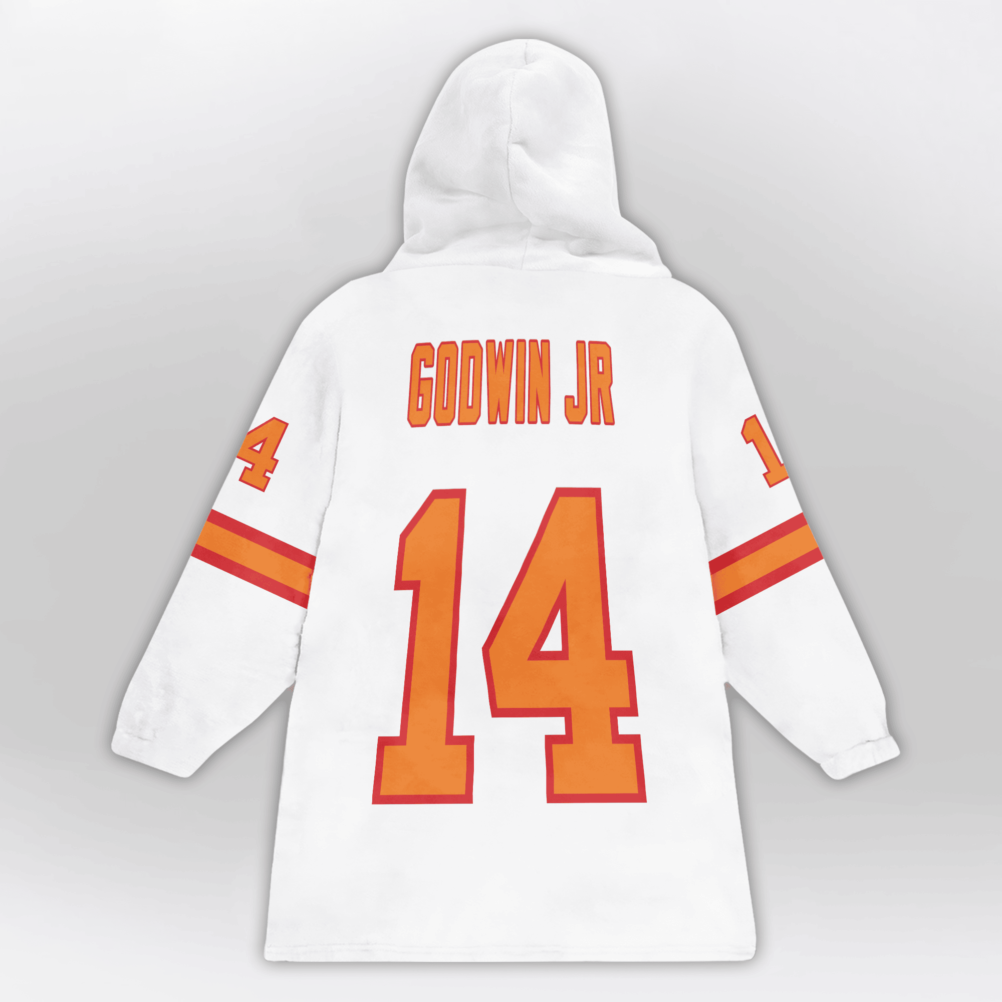 Kid 14 Tampa Bay Football 50th Season Game Unisex Blanket Hoodie
