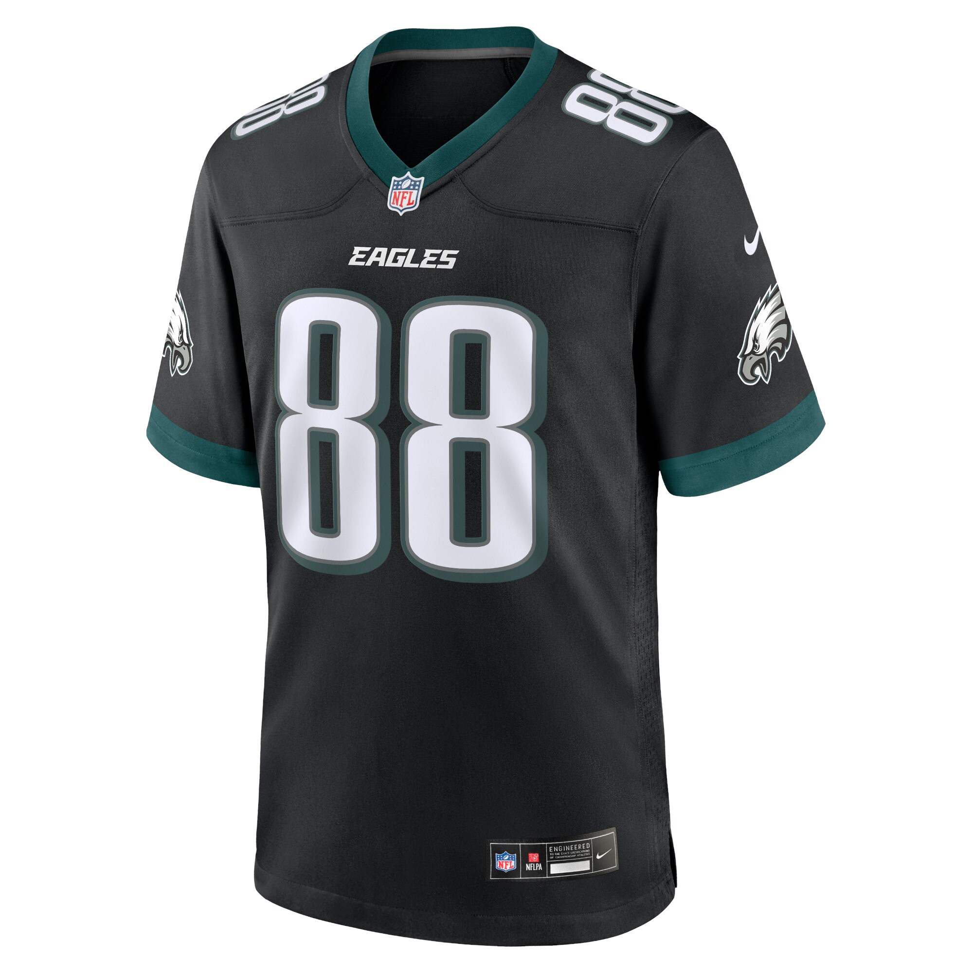 Dallas Goedert Philadelphia Eagles #88 Alternate Game Player Jersey - Kelly Green