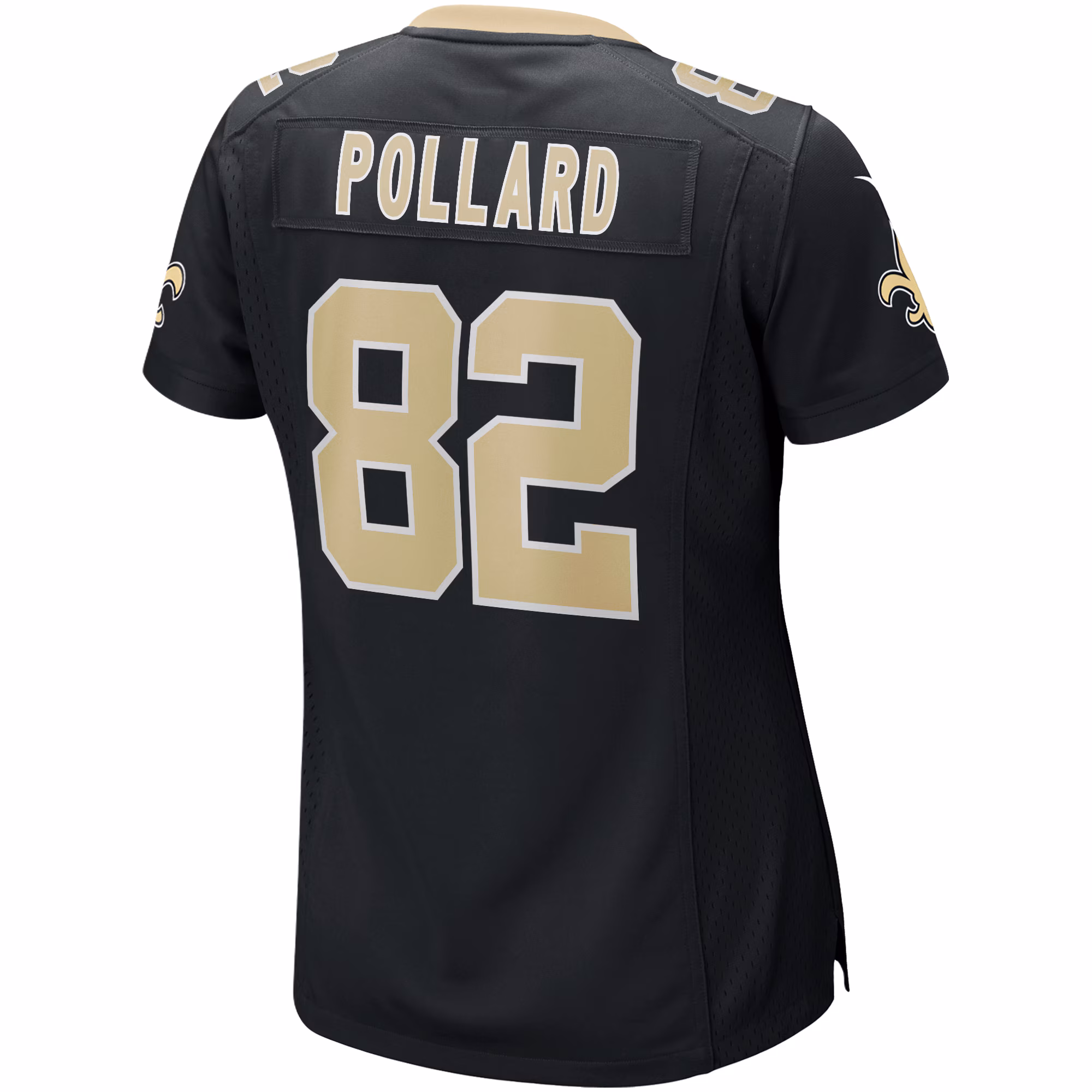 Bob Pollard New Orleans Saints Women's Game Retired Player Jersey - Black