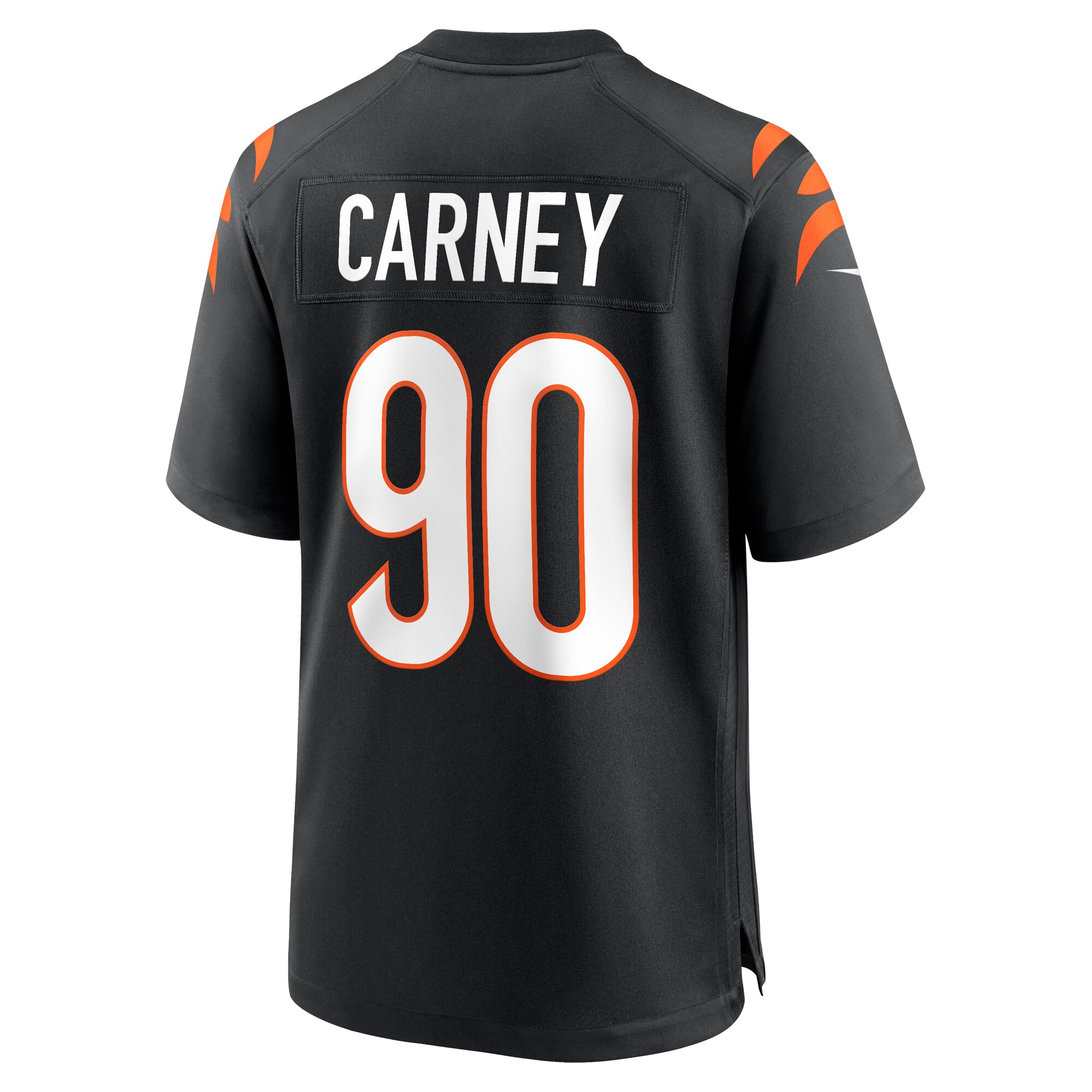 Owen Carney Cincinnati Bengals Home Game Player Jersey - Black