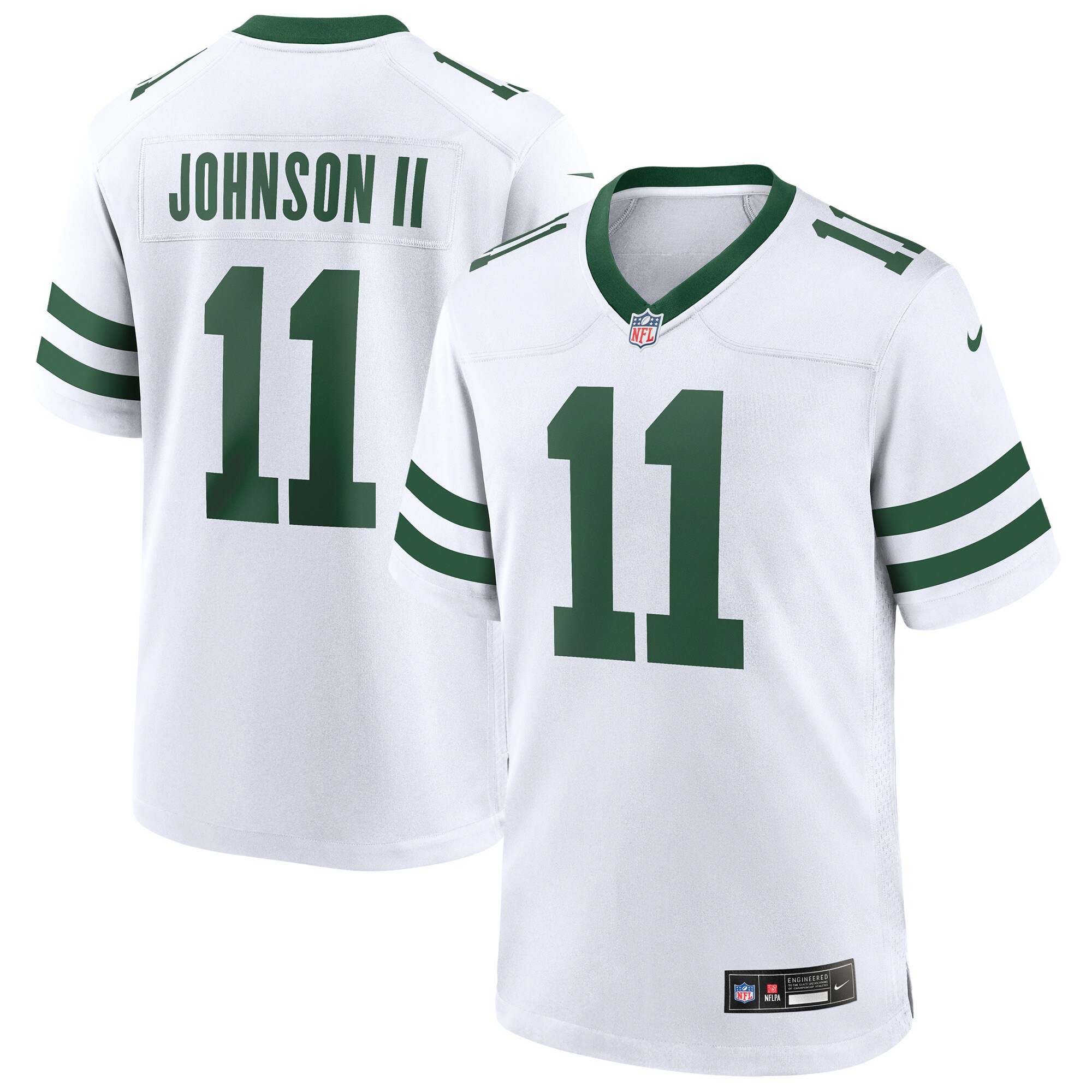 Jermaine Johnson II New York Jets Alternate Game Jersey - Legacy Black