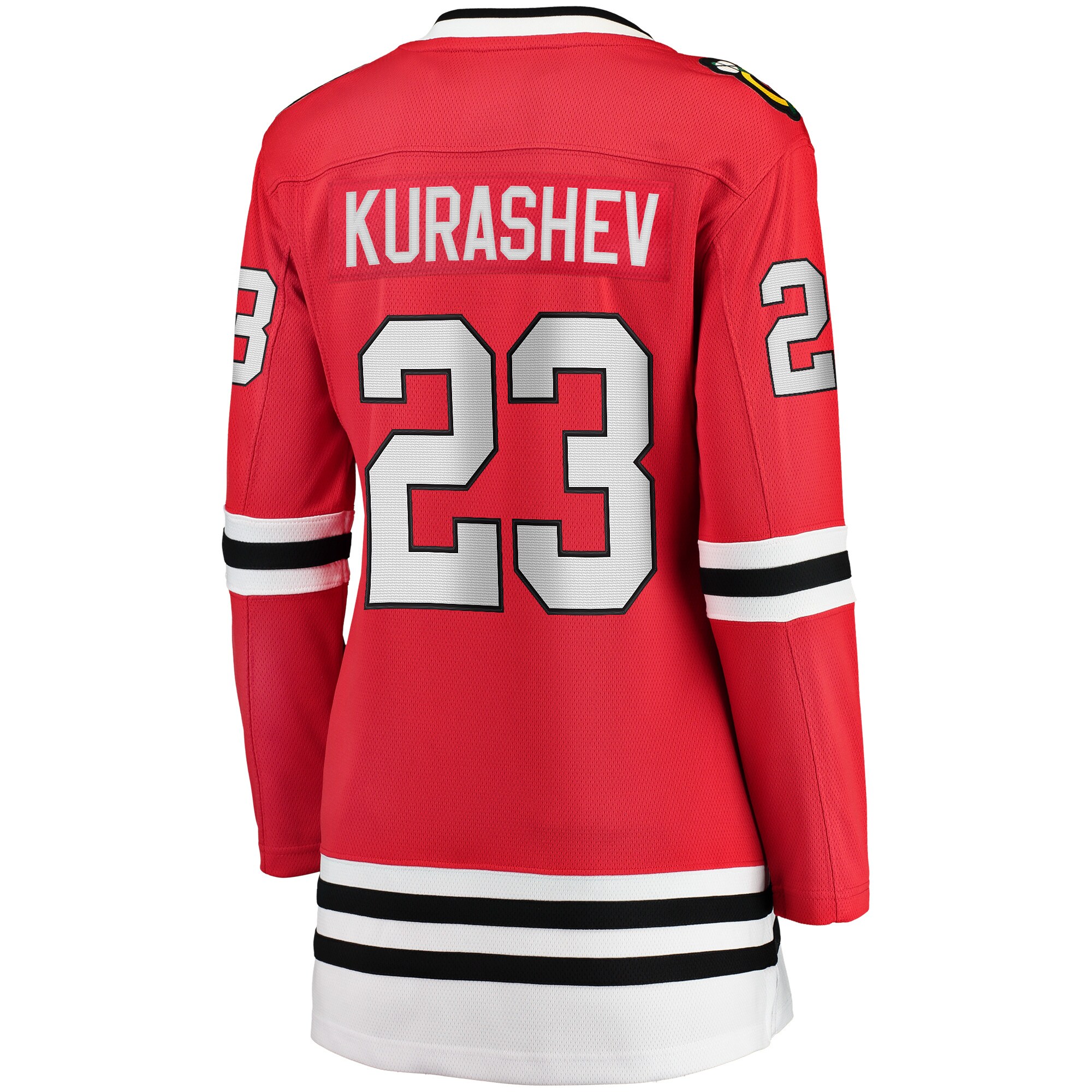 Philipp Kurashev Chicago Blackhawks Women's Home Breakaway Player Jersey - Red