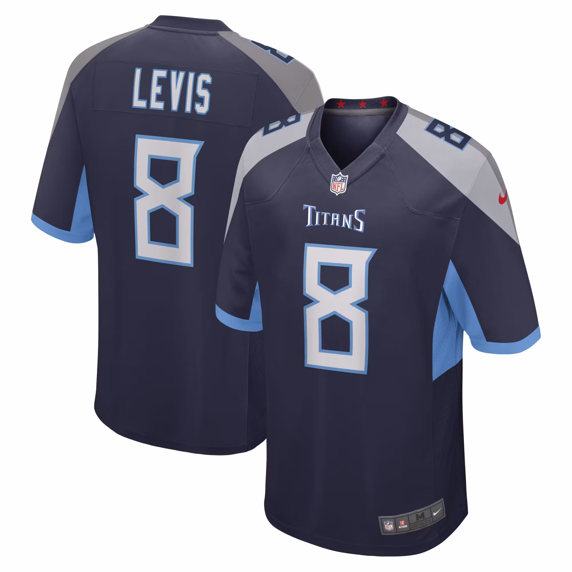 Will Levis Tennessee Titans Youth Player Game Jersey - White