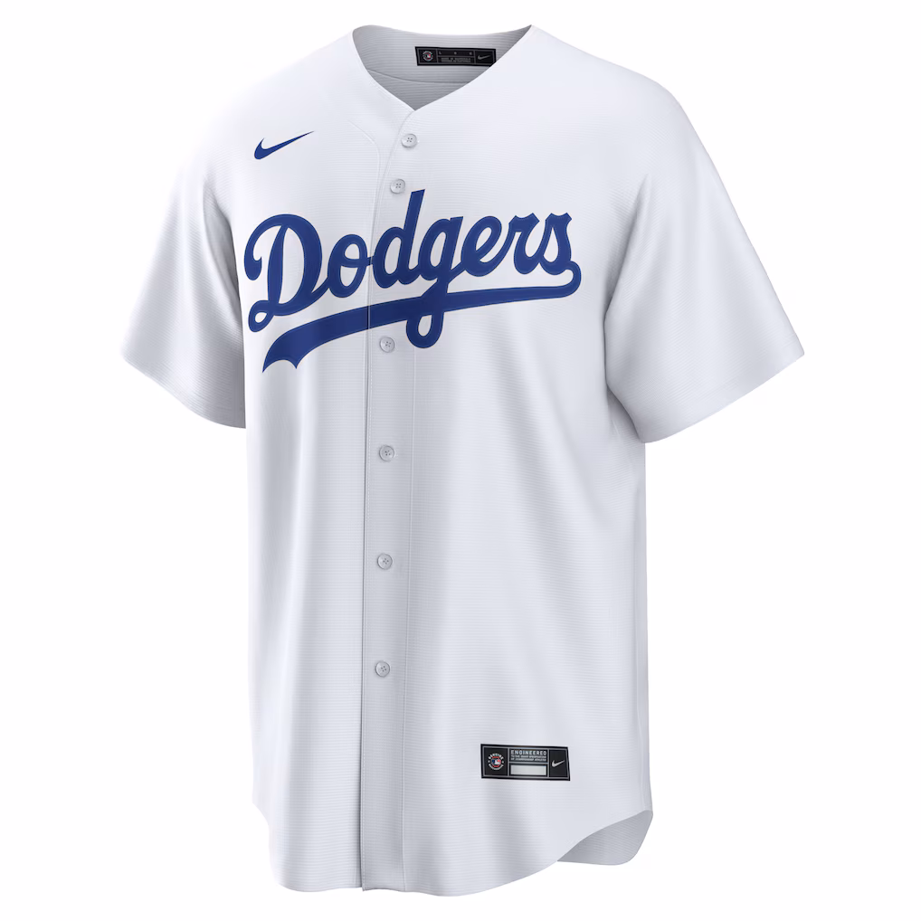 Clayton Kershaw #22 Los Angeles Dodgers Home Replica Player Name Jersey - White