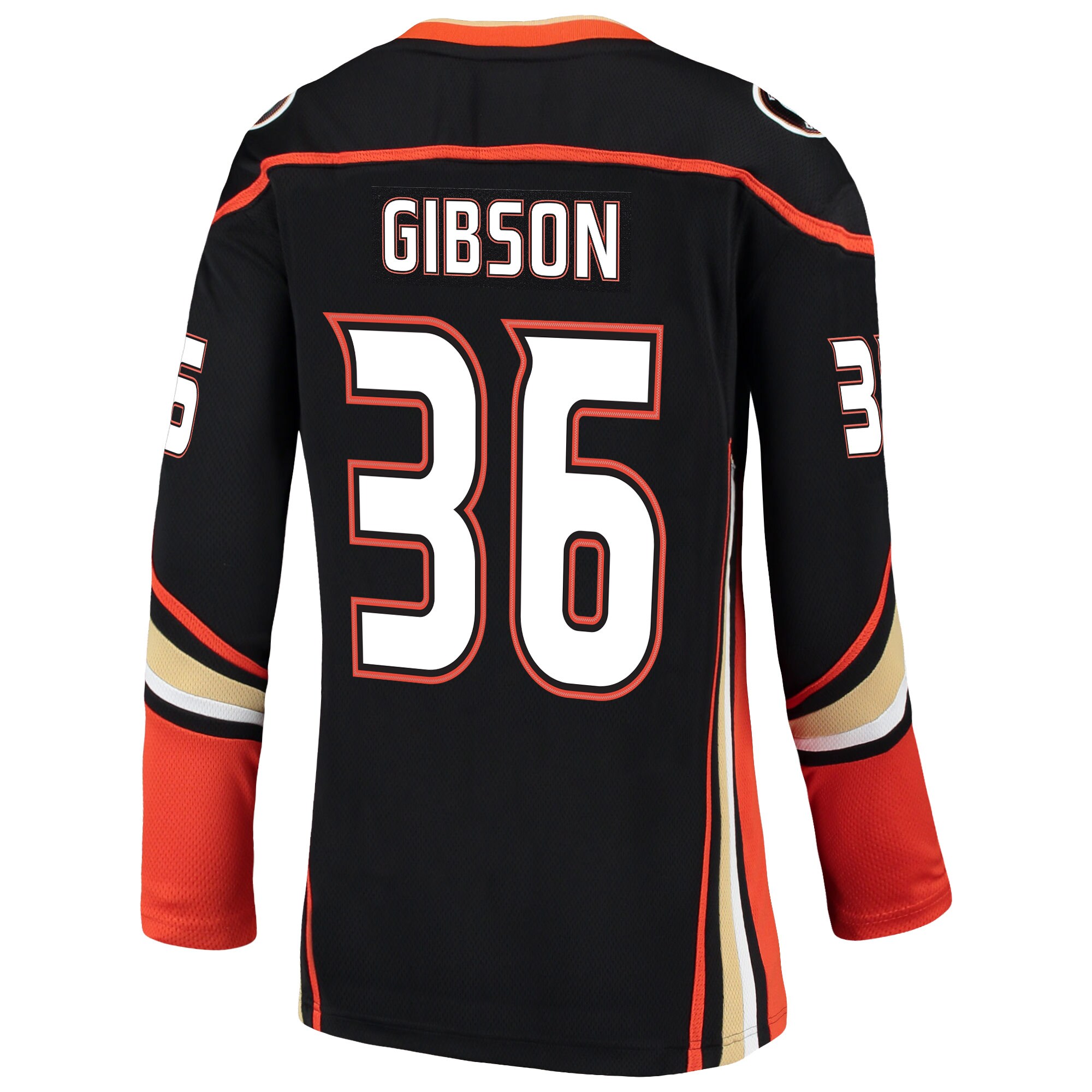 John Gibson Anaheim Ducks Women's Breakaway Jersey - Black