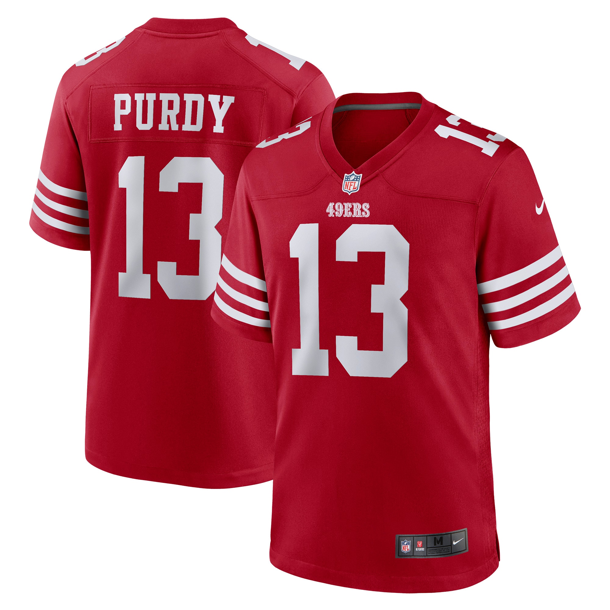 Brock Purdy San Francisco 49ers  Game Player Jersey - Scarlet