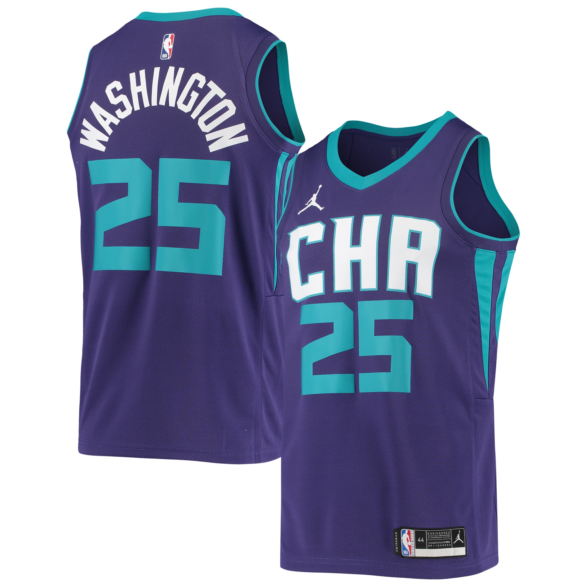 PJ Washington Jr. Charlotte Hornets  Brand 2020/21 Swingman Jersey - Statement Edition - Purple