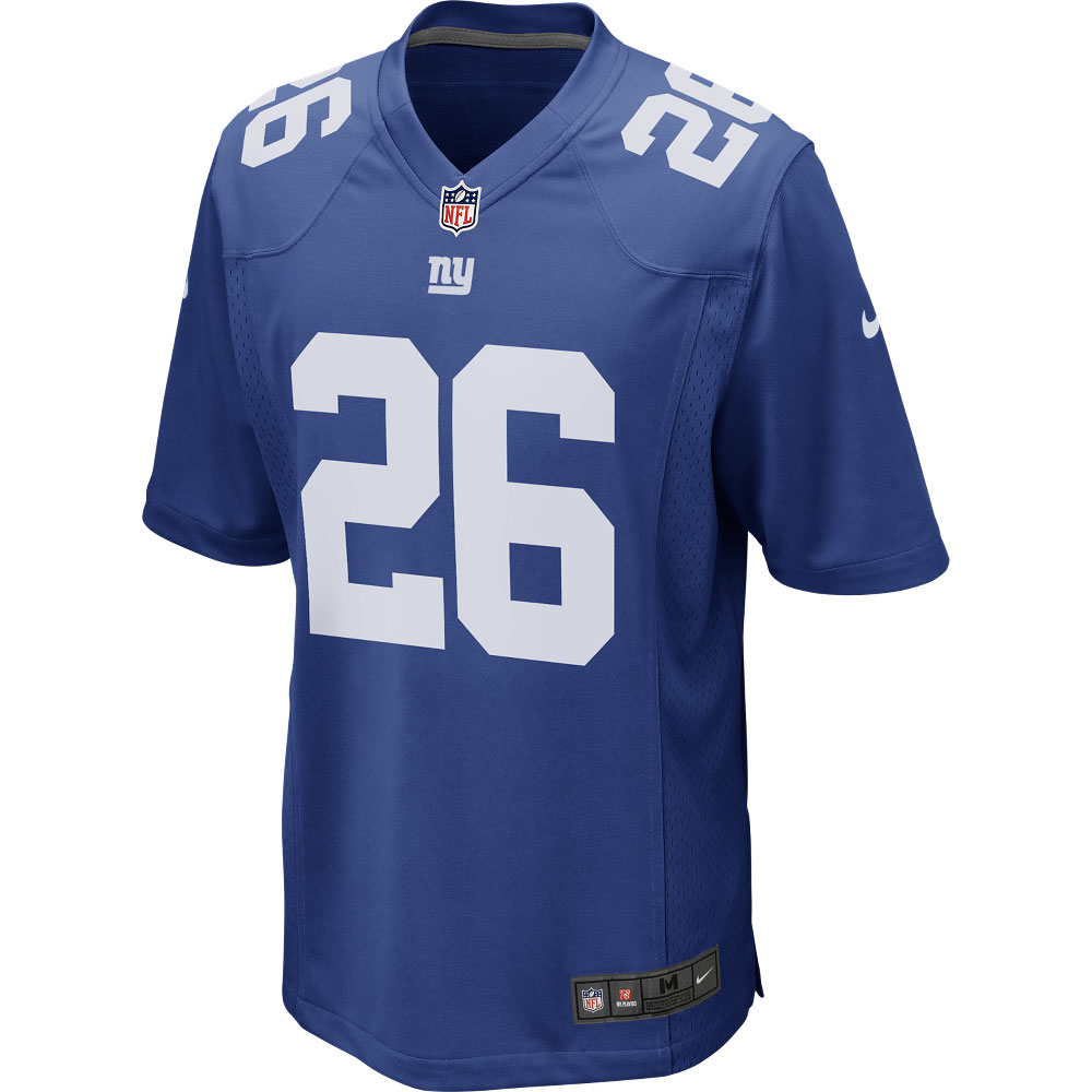 Saquon Barkley New York Giants  Game Player Jersey - Royal