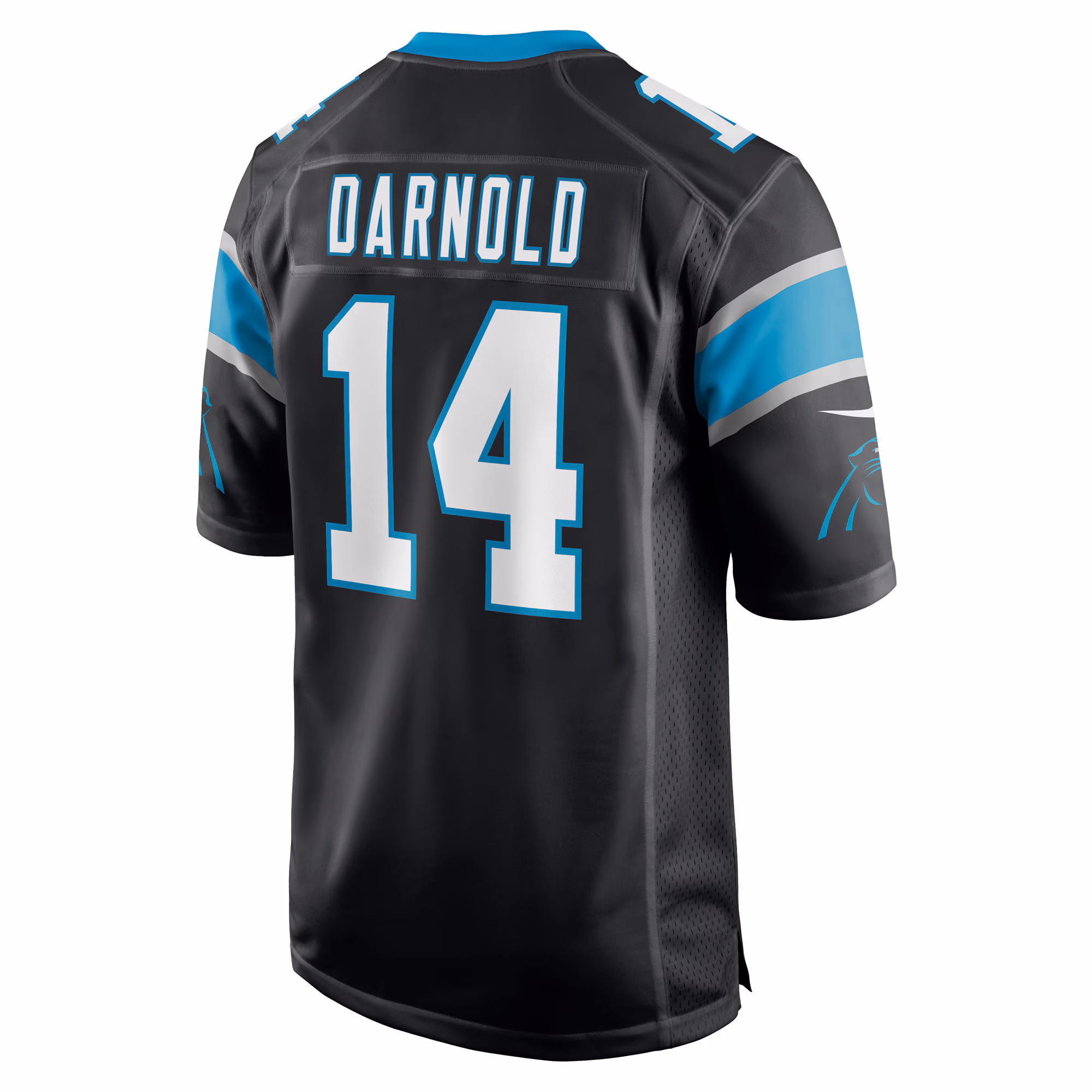 Sam Darnold Carolina Panthers Game Player Jersey - Black