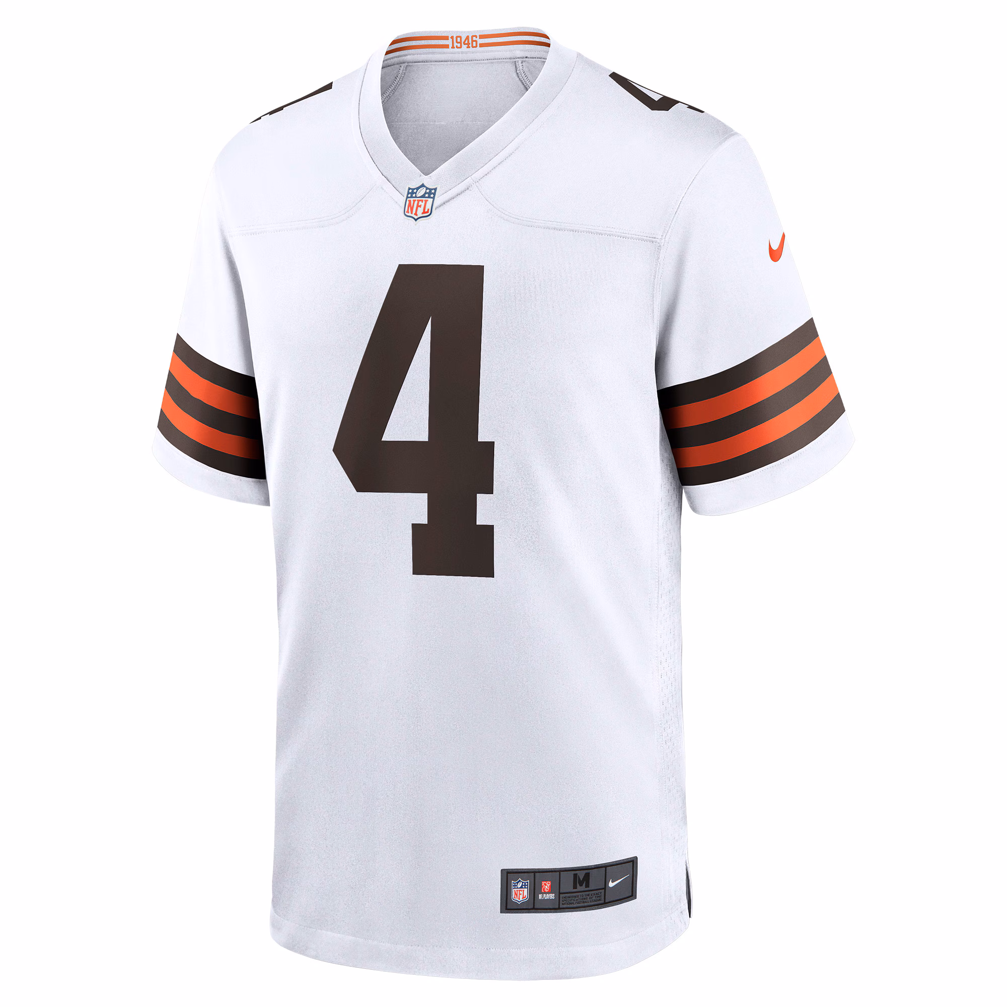 Deshaun Watson Cleveland Browns Game Jersey - White