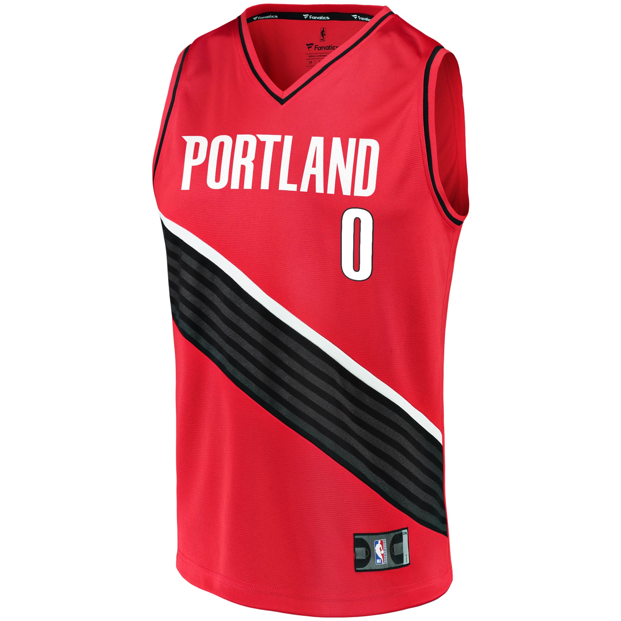 Damian Lillard Portland Trail Blazers  2020/21 Fast Break Replica Jersey - Statement Edition - Red