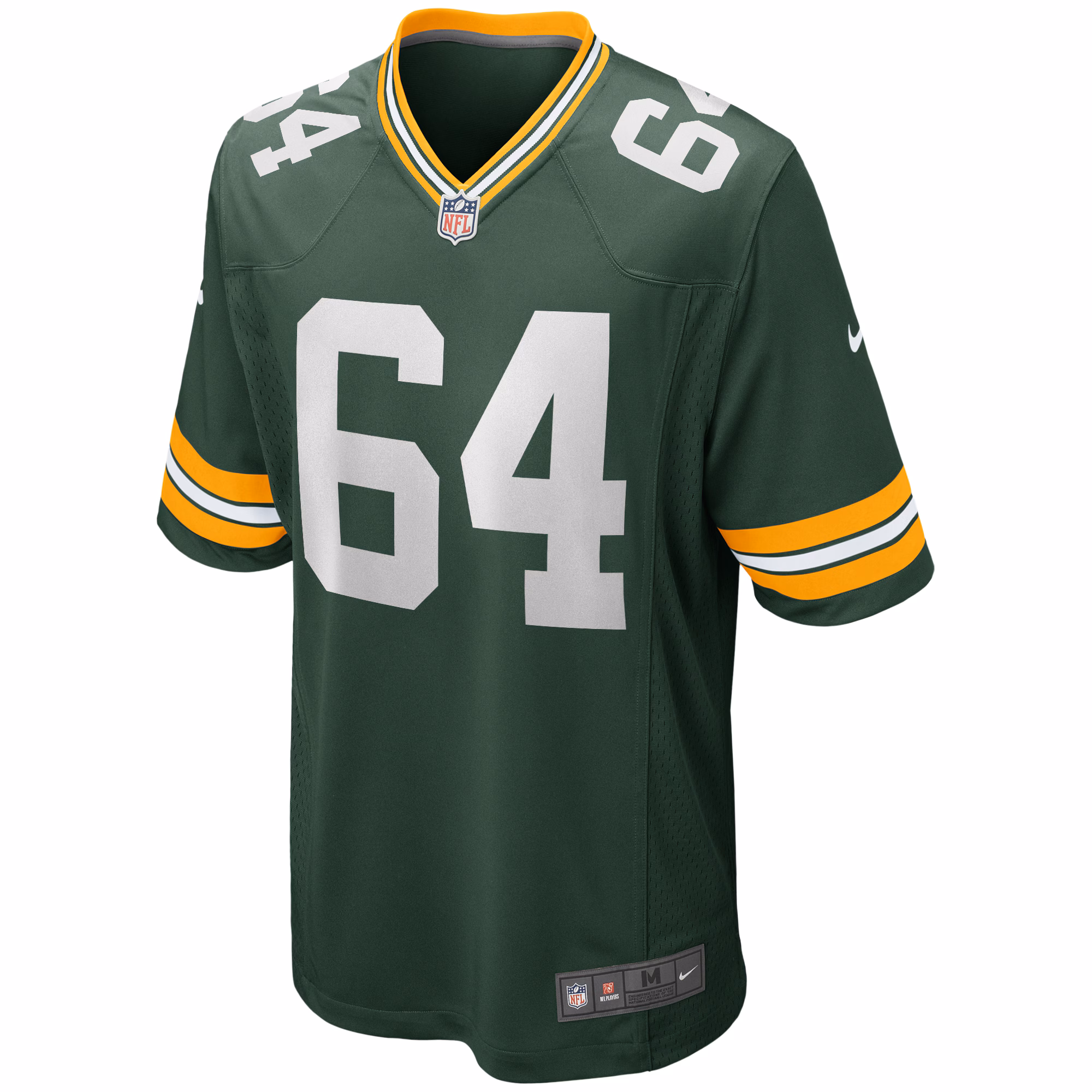 Jerry Kramer Green Bay Packers Game Retired Player Jersey - Green