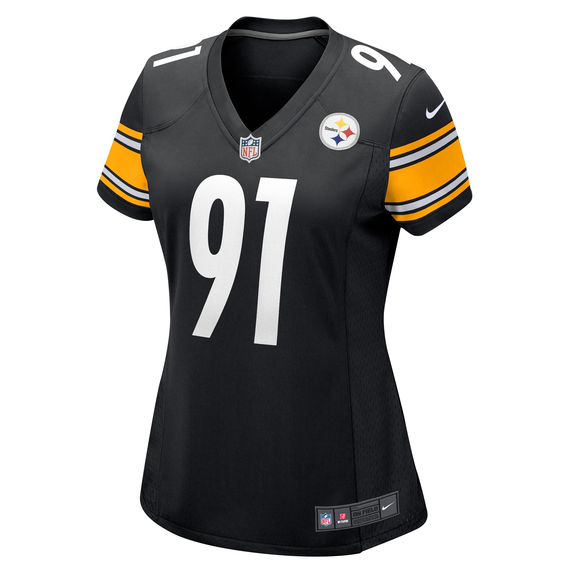 Delontae Scott Pittsburgh Steelers  Women's Game Player Jersey - Black