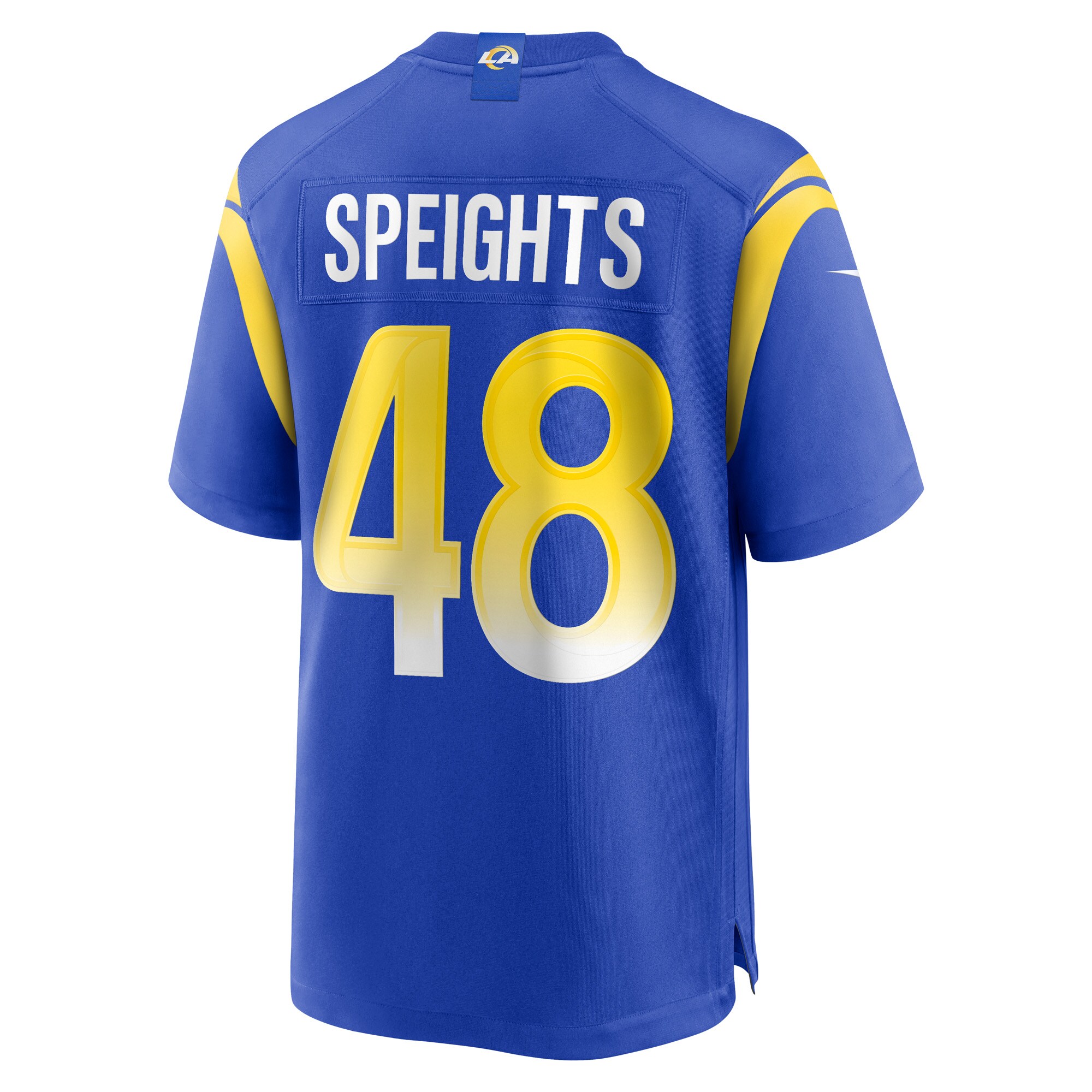 Omar Speights Los Angeles Rams Game Jersey -  Royal