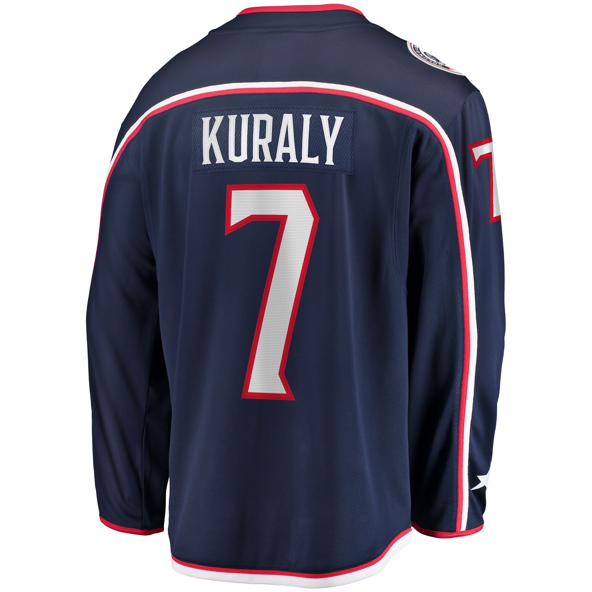 Sean Kuraly Columbus Blue Jackets Home Breakaway Player Jersey - Navy
