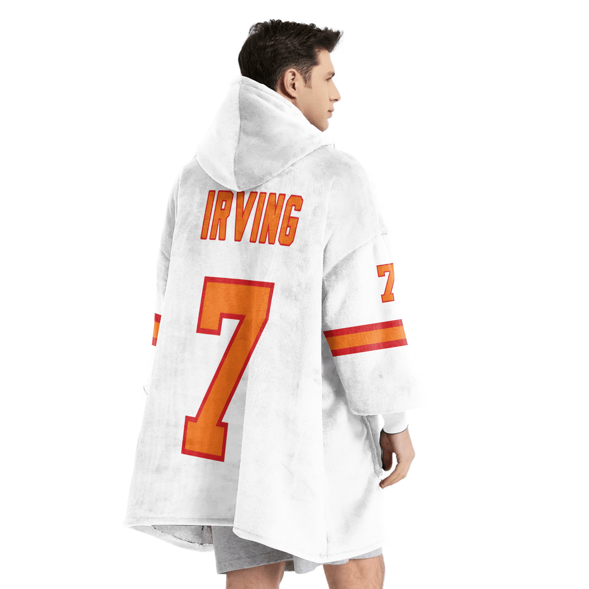 Adult B.I 7 Tampa Bay Football 50th Season Game Unisex Blanket Hoodie