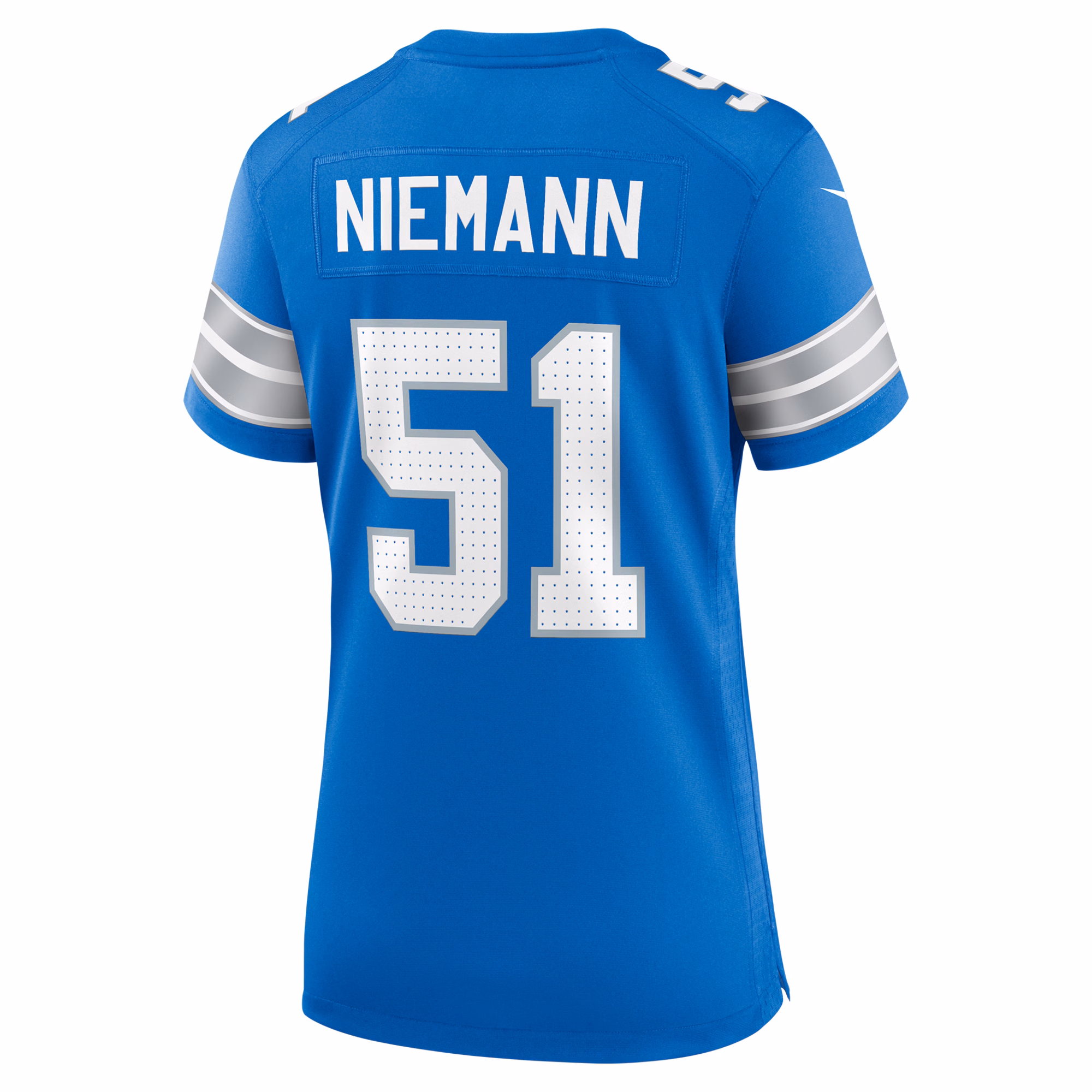 Ben Niemann Detroit Lions Women's Team Game Jersey -  Blue