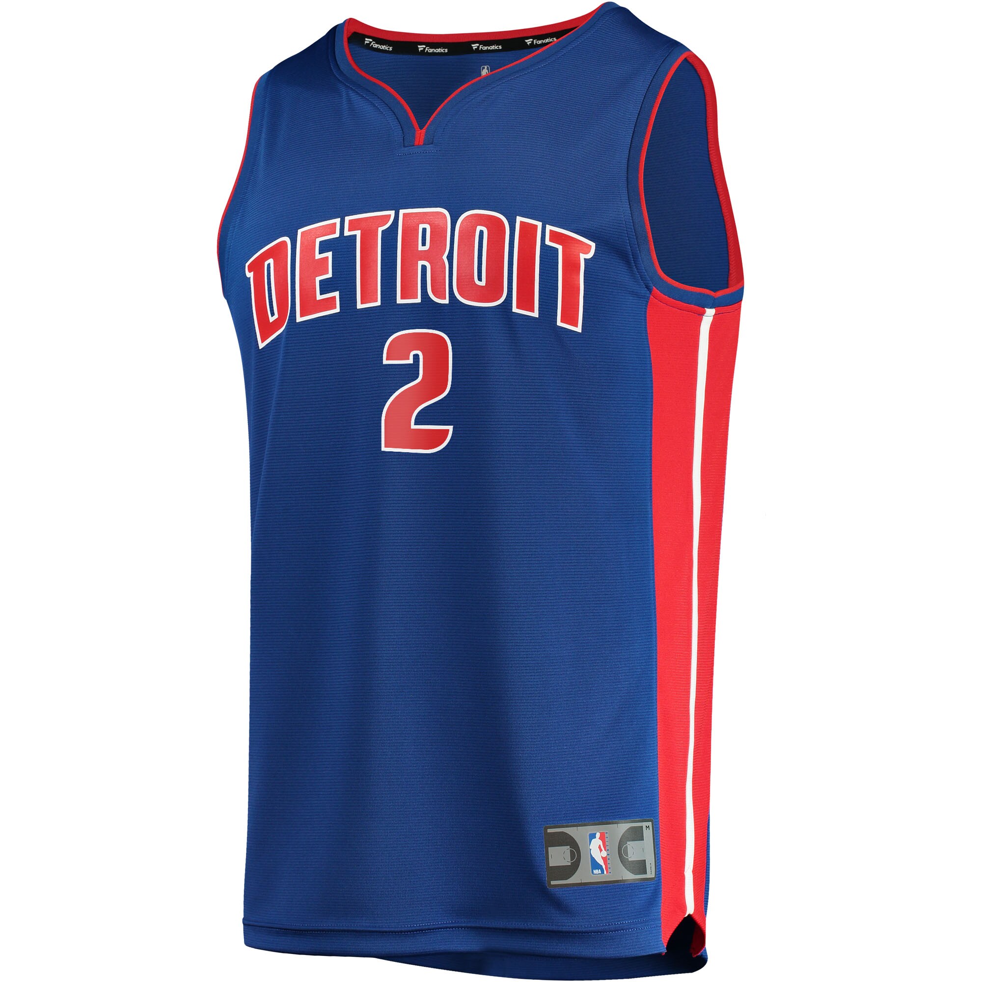 Cade Cunningham Detroit Pistons  2021/22 Fast Break Replica Jersey - Icon Edition - Blue